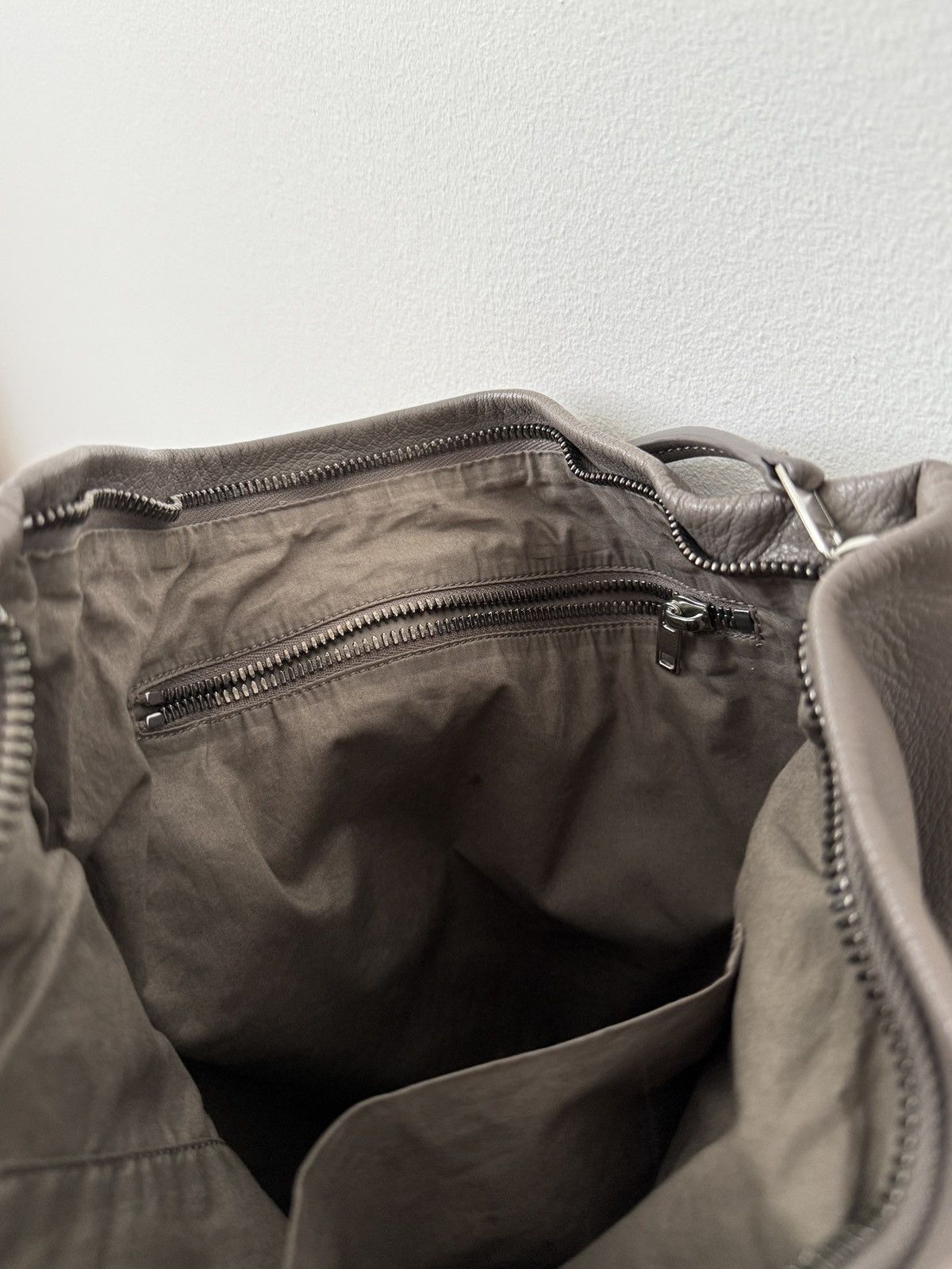 Rick Owens Adri Leather Shoulder Bag Size ONE SIZE - 8 Thumbnail