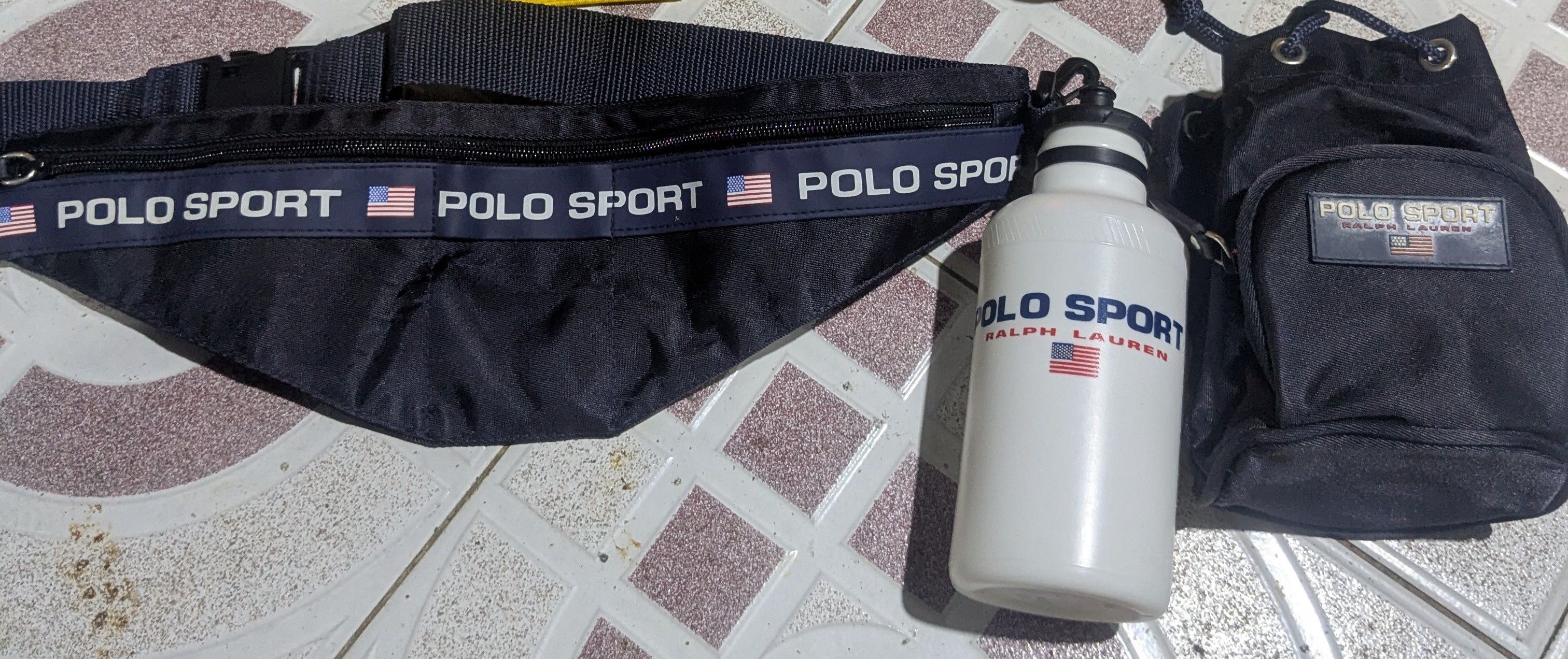 Polo Ralph Lauren polo sport Ralph Lauren vintage 90'$ waist bag with pouch Size ONE SIZE - 1 Thumbnail
