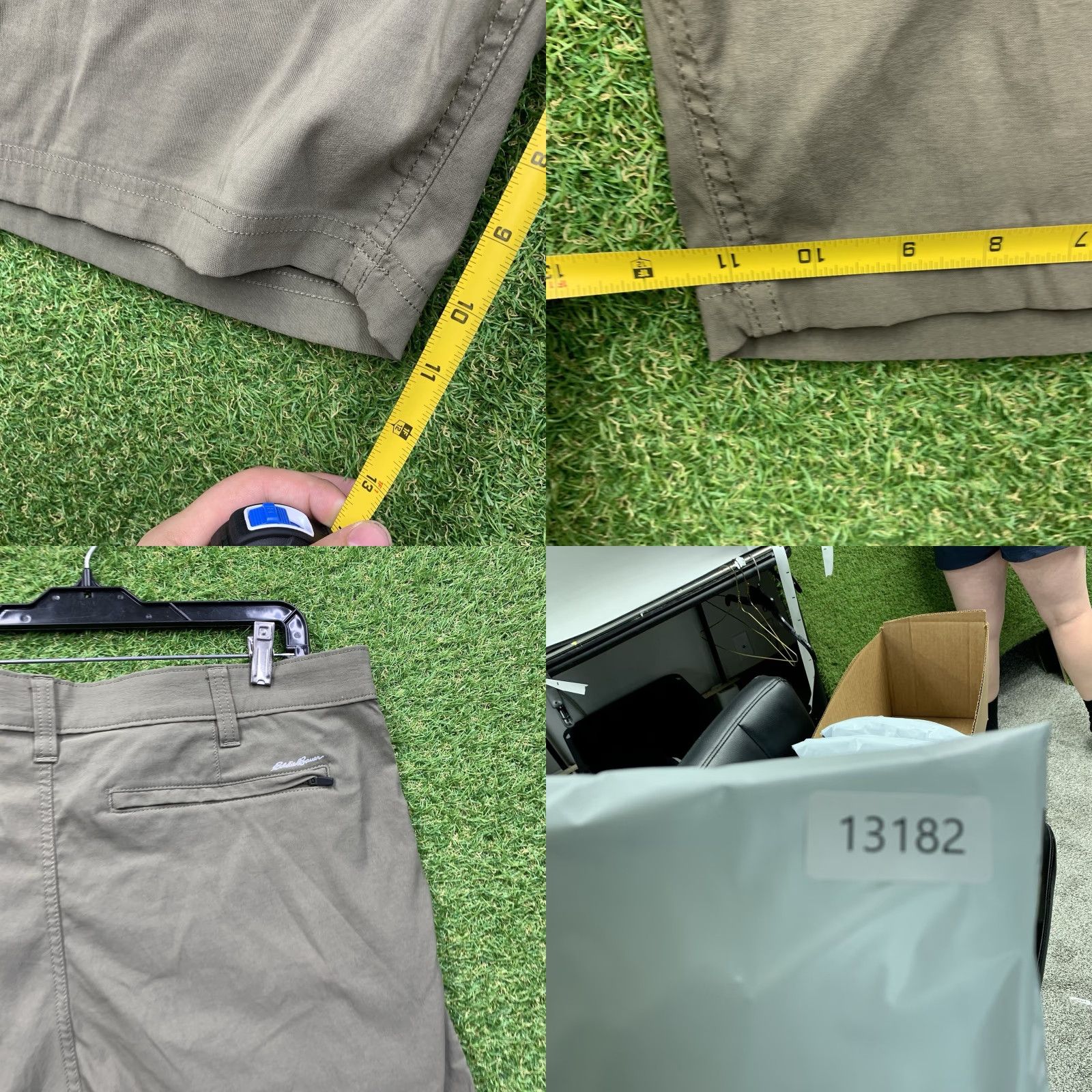 Eddie Bauer Eddie Bauer Travex Shorts Mens 38 Casual Performance Chino Khaki Brown Hiking Size US 38 / EU 54 - 8 Thumbnail