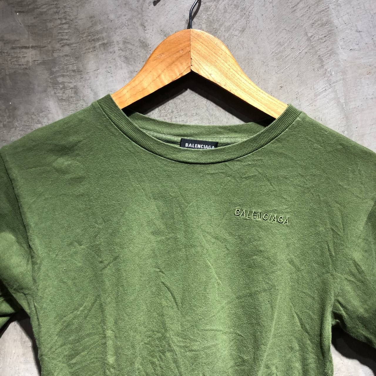 Balenciaga Balenciaga Spell Out Embroidered Tee Size US XXS / EU 40 - 8 Thumbnail