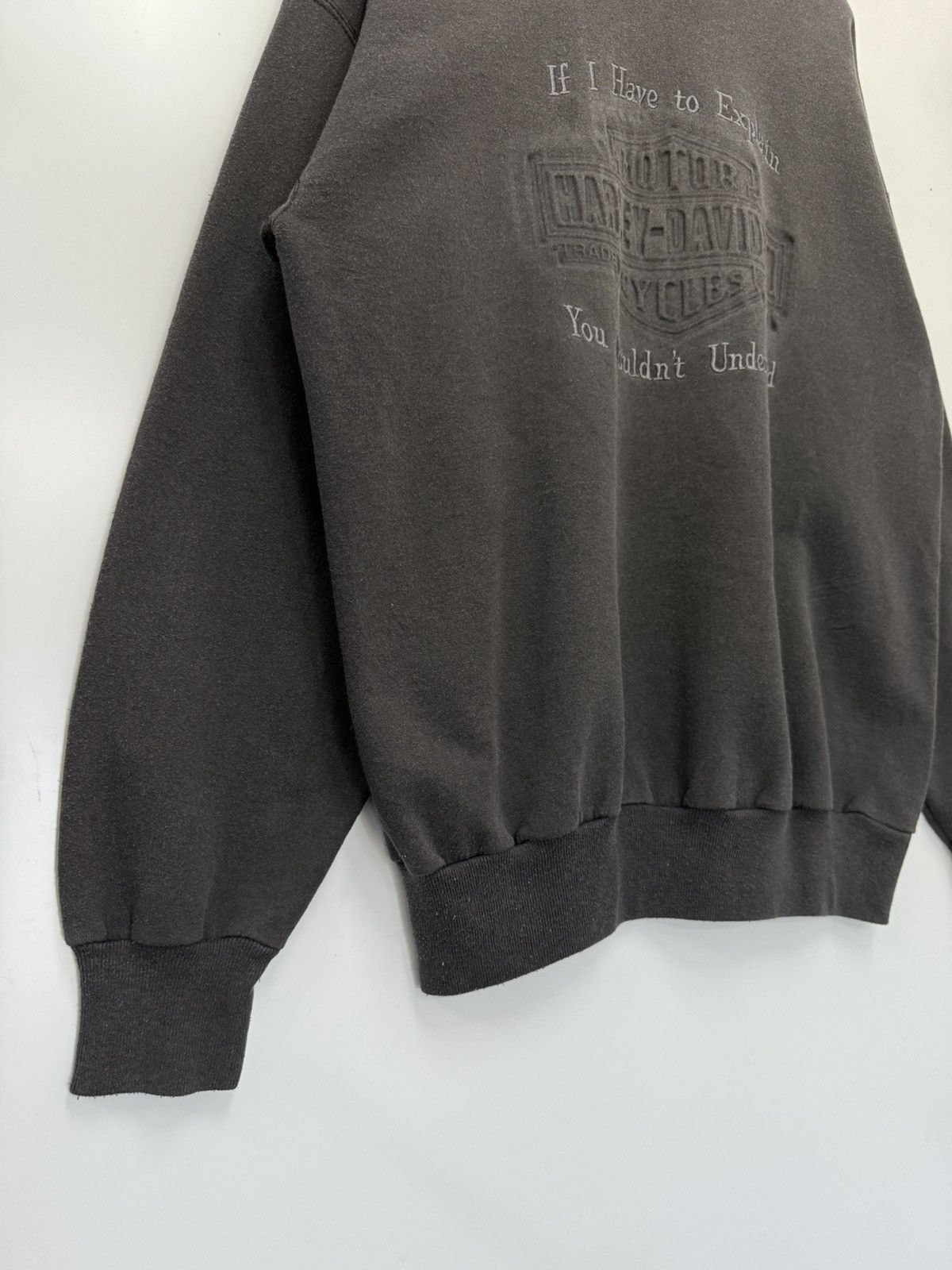 Harley Davidson 🔥 HARLEY-DAVIDSON CLASSIQUE MOTOR BIKE SWEATSHIRT - L Size US M / EU 48-50 / 2 - 3 Thumbnail