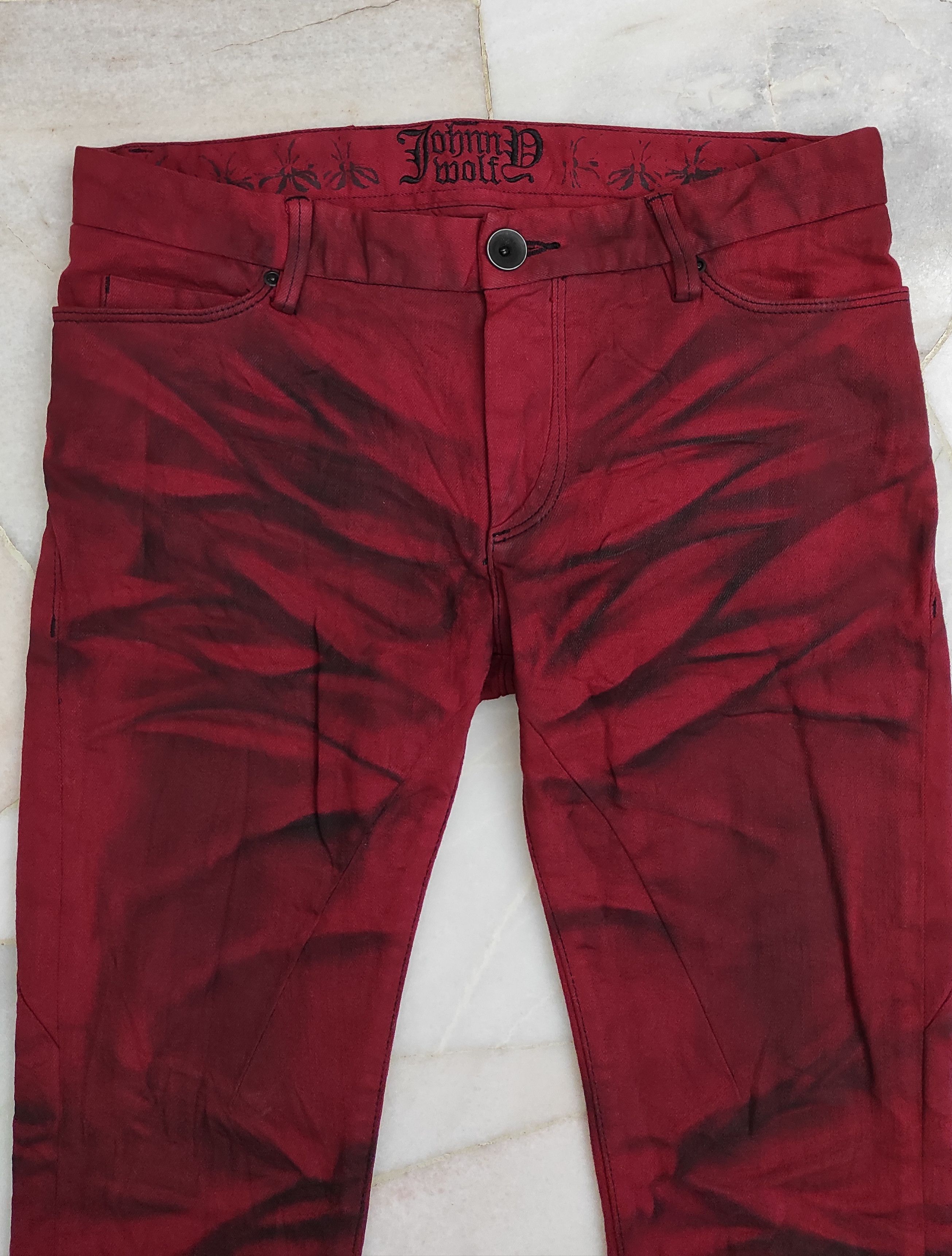 Japanese Brand Archive JOHNNY WOLF Visual Kei ankle zipper's jeans Size US 32 / EU 48 - 7 Thumbnail