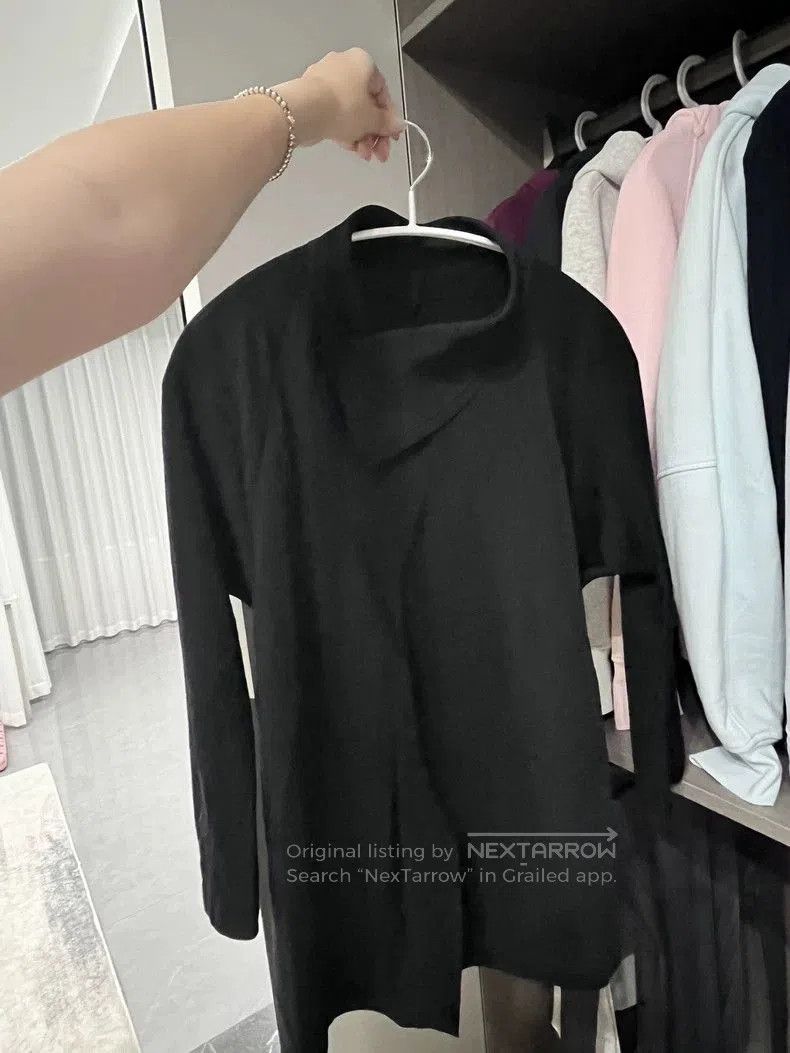 Yohji Yamamoto Yohji Yamamoto Y's Black Long Sleeve Shirt Size US XS / EU 42 / 0 - 8 Thumbnail