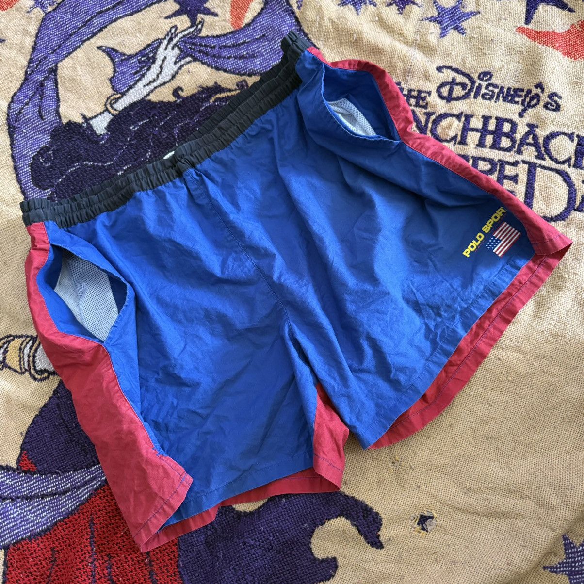 Polo Ralph Lauren VTG 90S POLO SPORT SHORT PANT Size US 38 / EU 54 - 7 Thumbnail