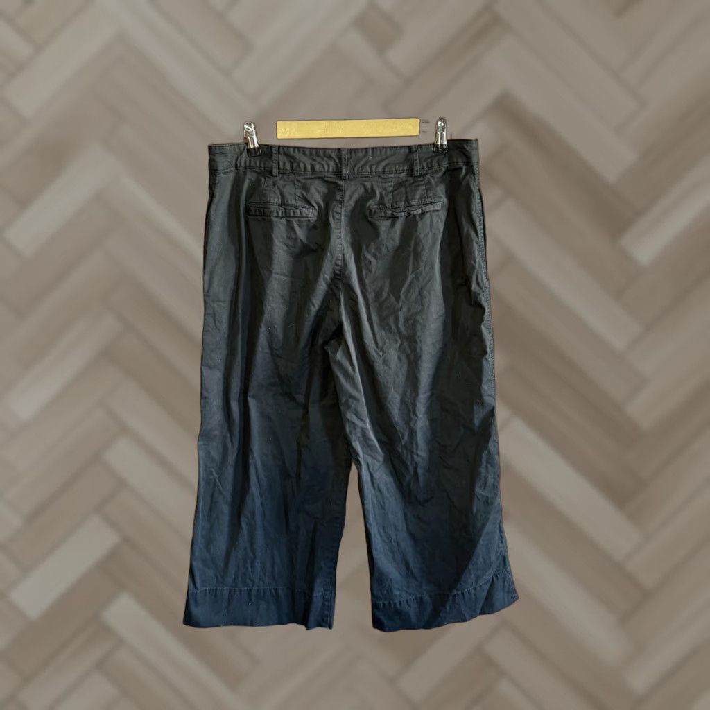 Ralph Lauren Lauren Ralph Lauren Womens Black Wide Leg Pants Size 16 Size 38" / US 16 / IT 52 - 1 Thumbnail