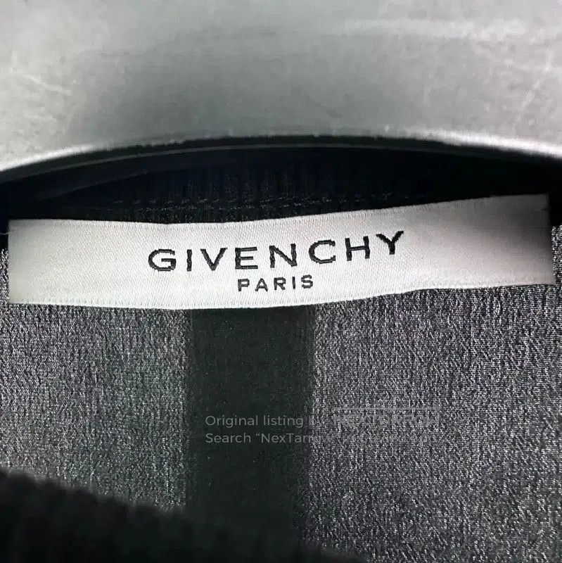 Givenchy Givenchy Black Silk Long Sleeve Sweatshirt . Size S / US 4 / IT 40 - 4 Thumbnail