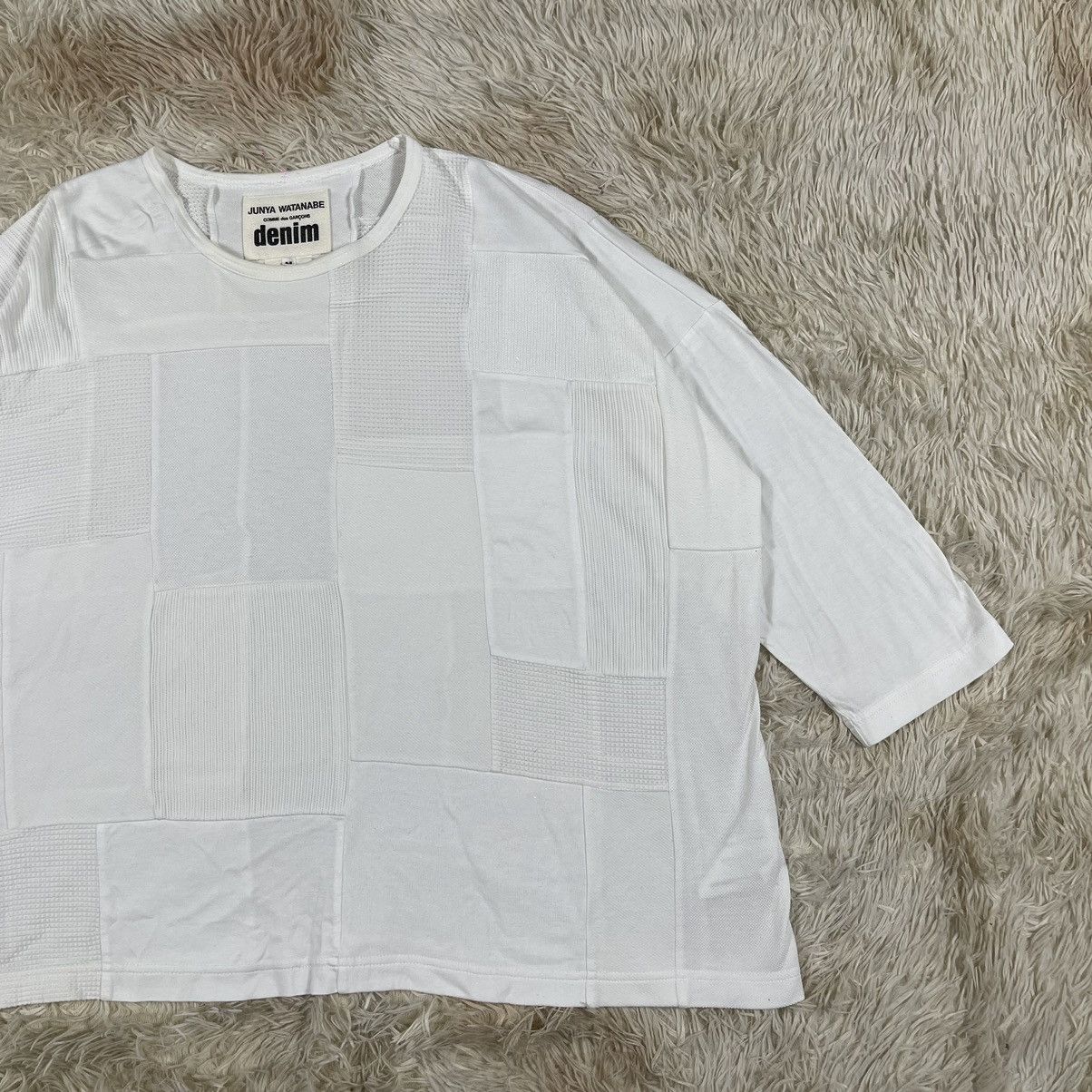 Comme des Garcons × Junya Watanabe Junya watanabe - Comme des Garcons - Patchwork Tshirt Size US M / EU 48-50 / 2 - 2 Thumbnail