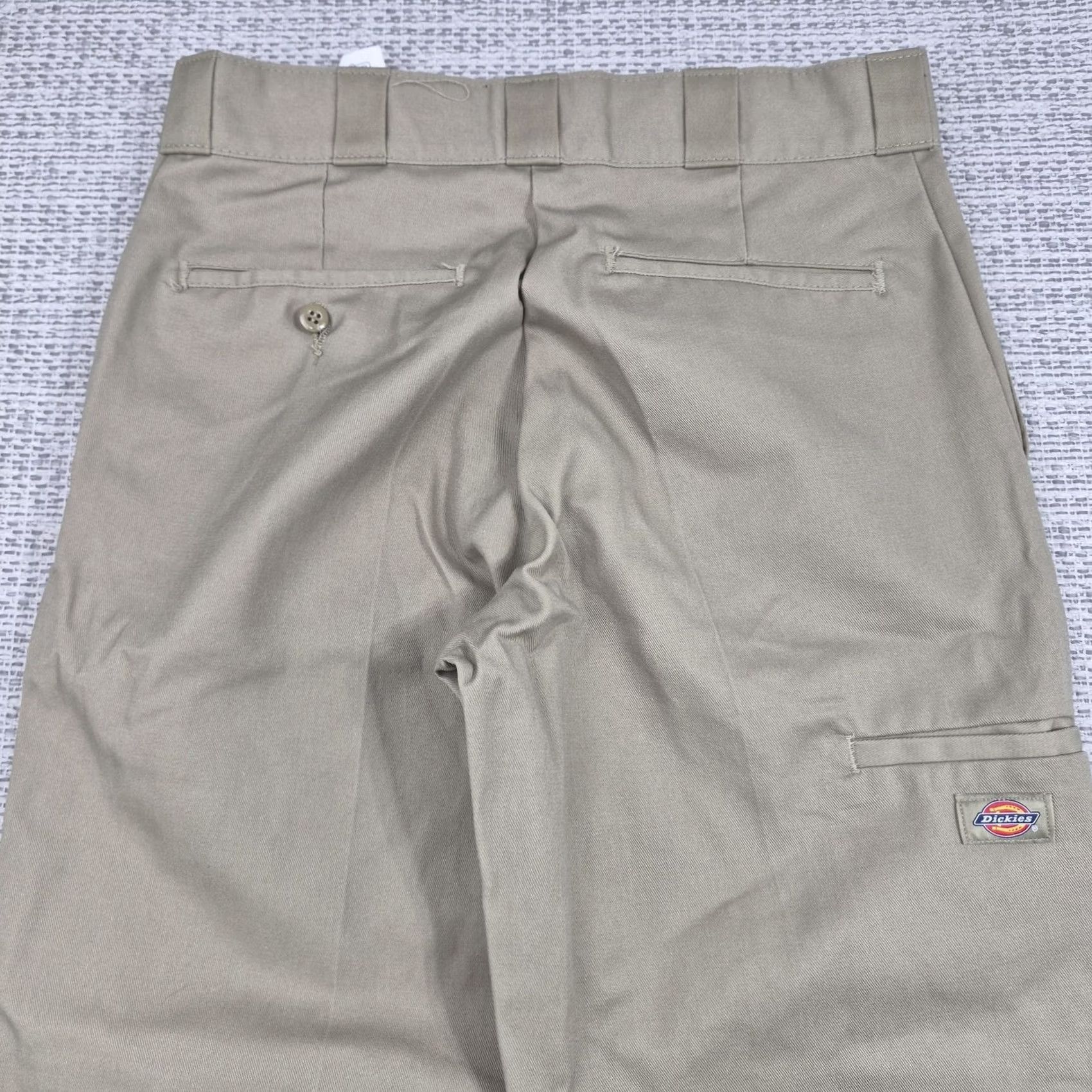 Dickies Dickies Pants Mens 30x32 Beige Carpenter Loose Fit Workwear Utility Double Knee Pants Mens 30x32 Beige Dickies Size US 30 / EU 46 - 3 Thumbnail