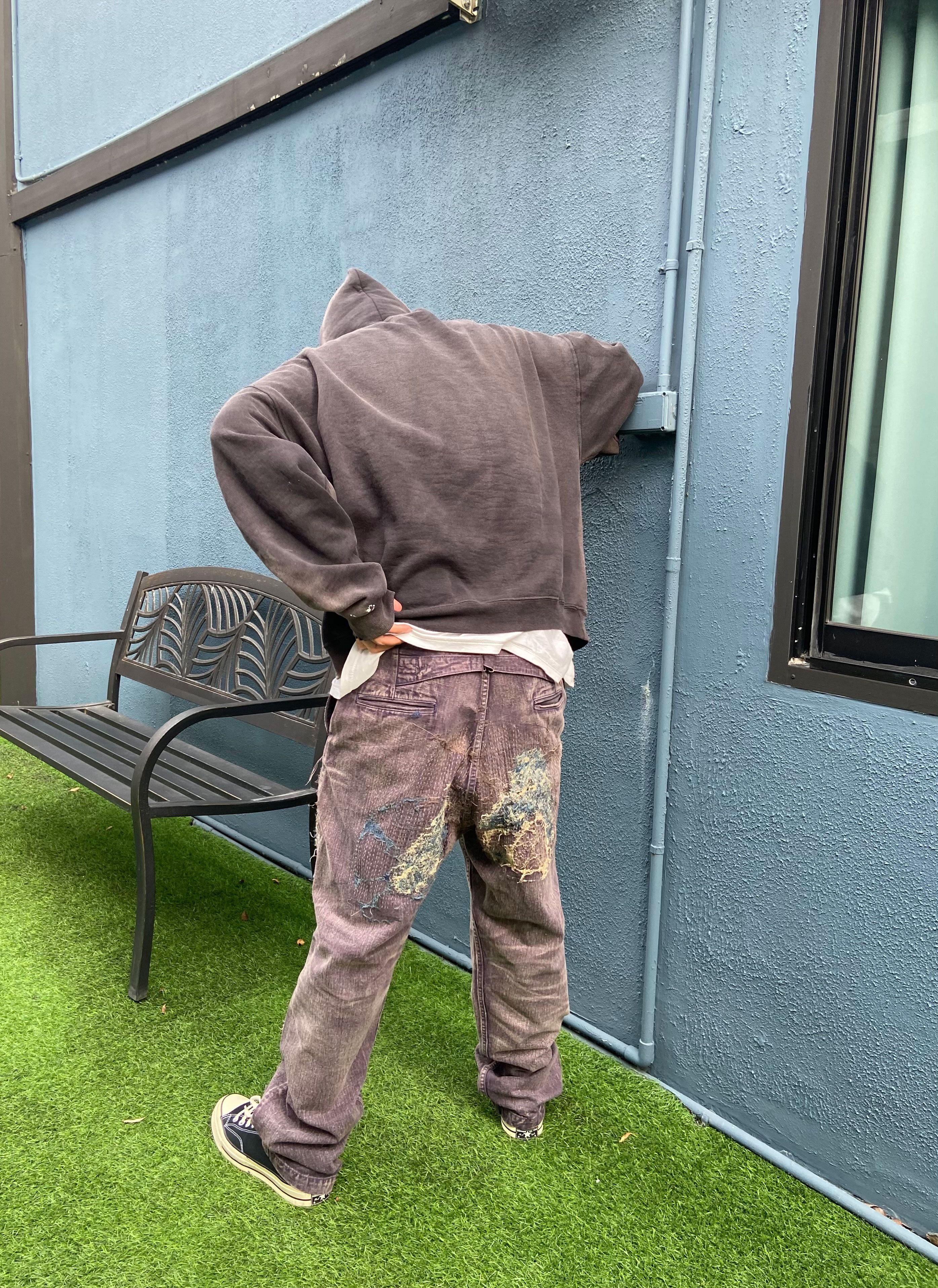 Kapital Rare* Kapital Kountry Boro pants Yagu damages chino Sashiko Size US 31 - 7 Thumbnail