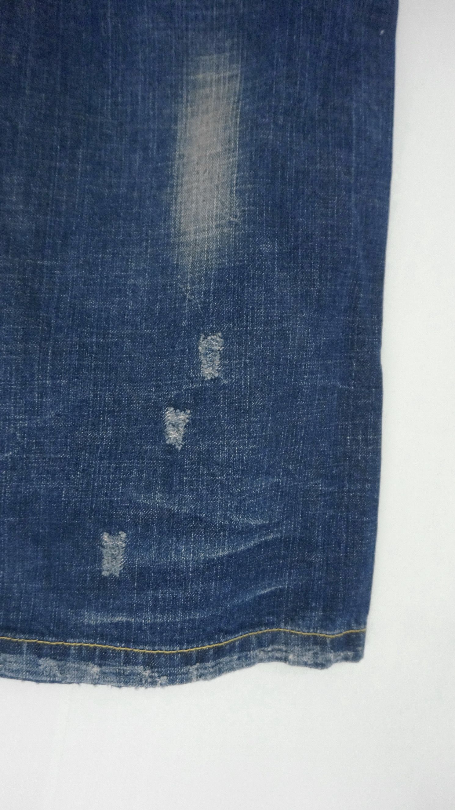 Japanese Brand 🔥 RED PEPPER Gold Label Lowrise Flared Jeans Size US 27 - 9 Thumbnail