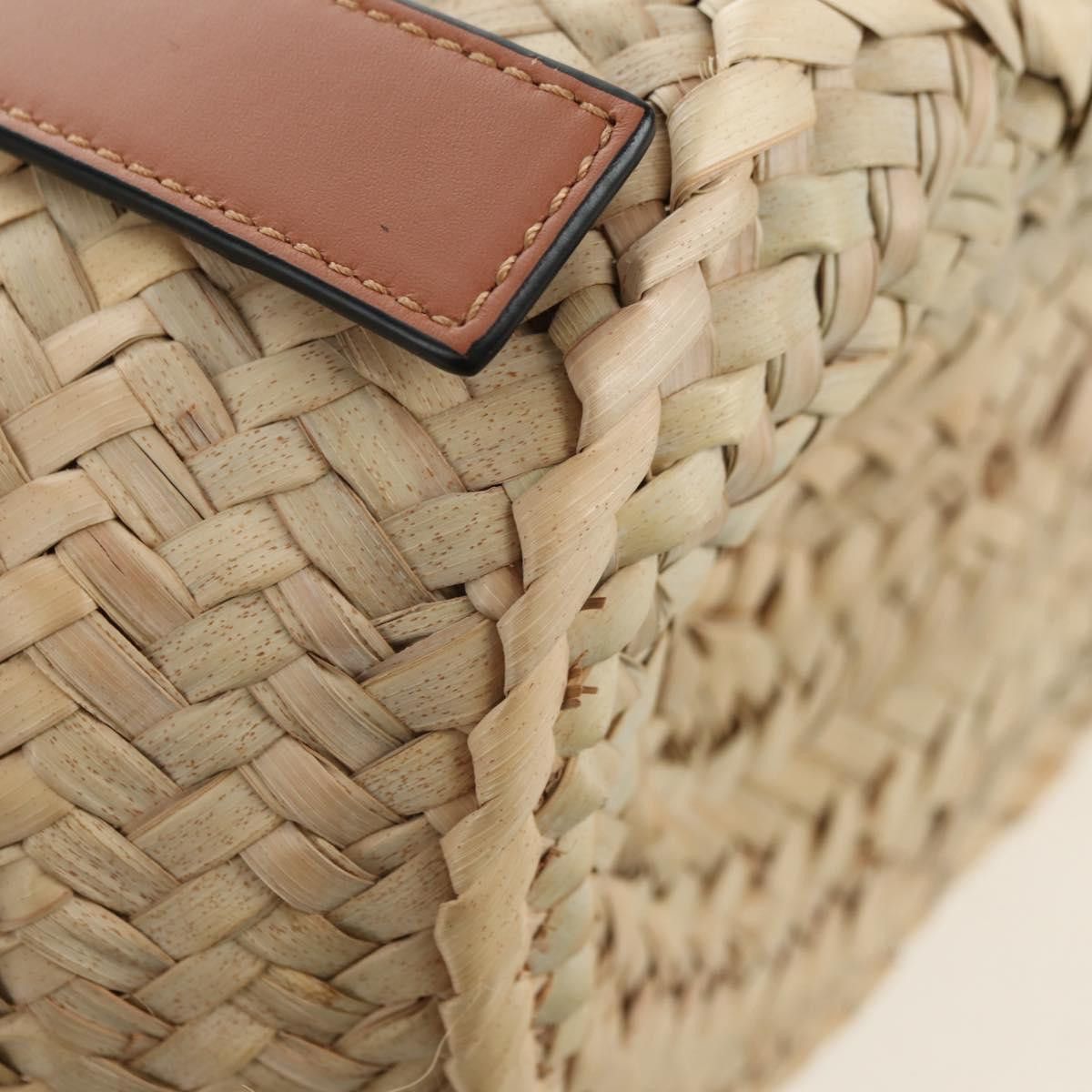 Loewe LOEWE Studio Ghibli Collaboration Hand Bag Raffia Beige Auth Size ONE SIZE - 16 Thumbnail