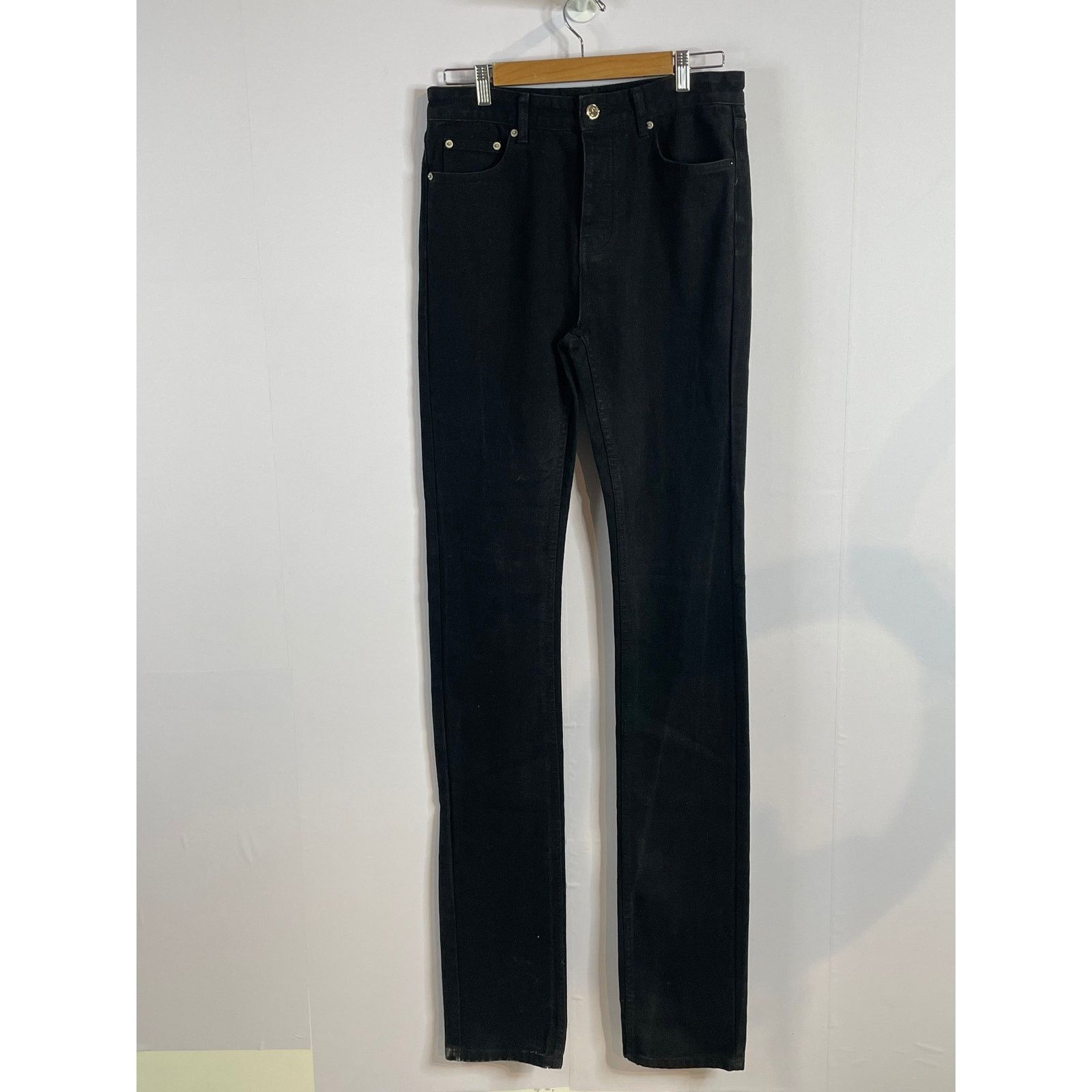Vale Vale Stacked Black Jeans Used 32 Size US 32 / EU 48 - 1 Thumbnail