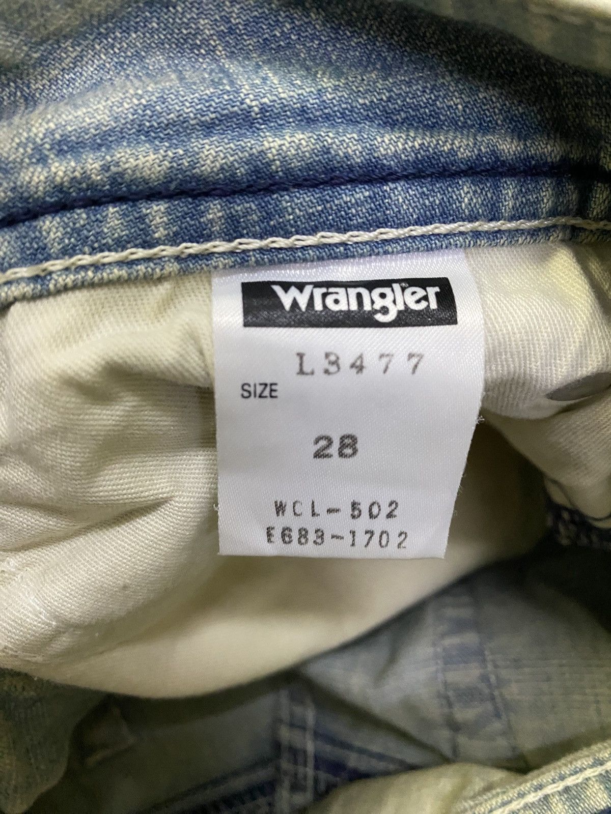 Vintage × Wrangler Vintage Wrangler Flared Denim Size 28" / US 6 / IT 42 - 13 Thumbnail