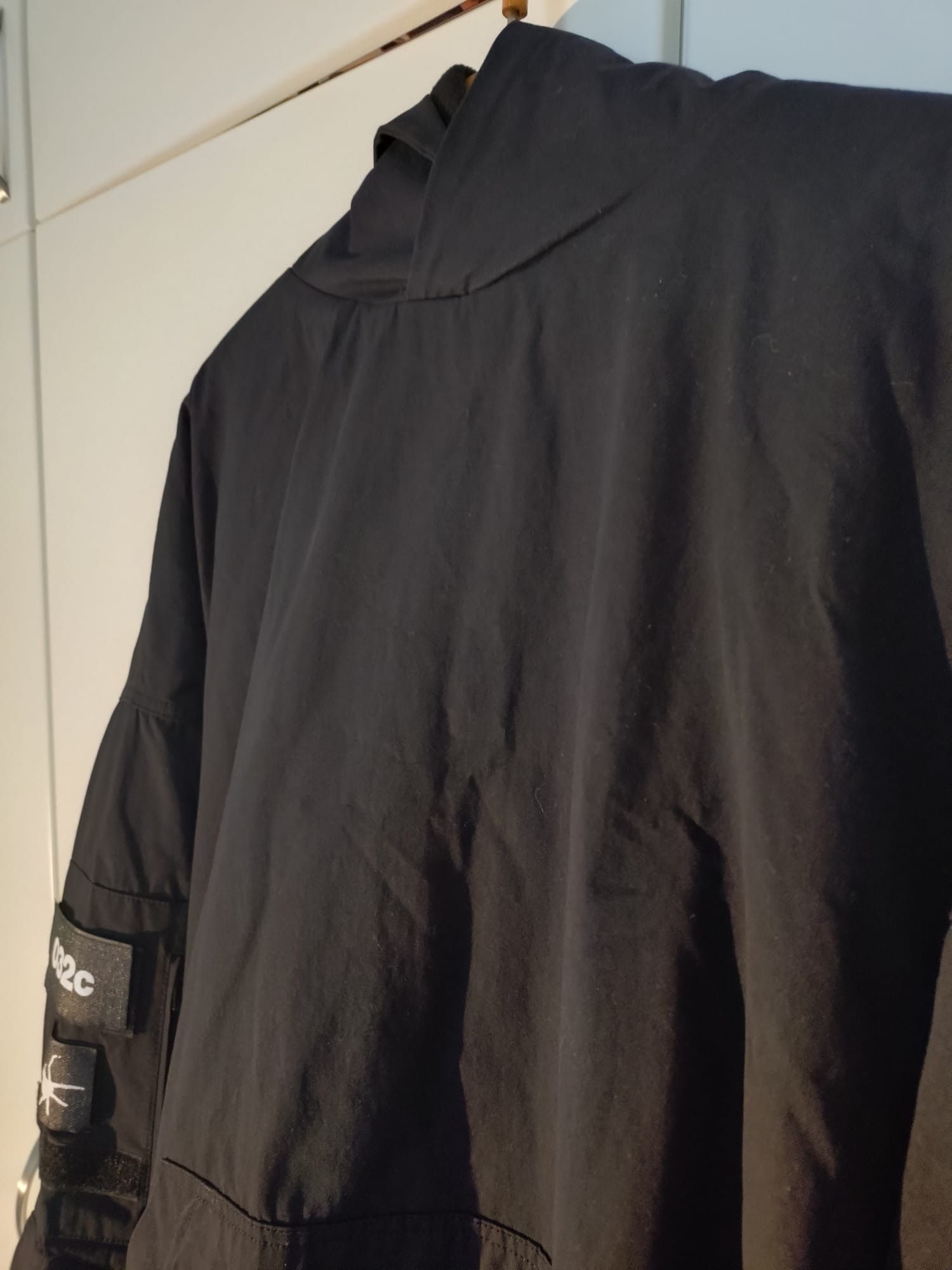 032c 032c Stronger' Polar Fleece Hooded Jacket Size US S / EU 44-46 / 1 - 3 Thumbnail