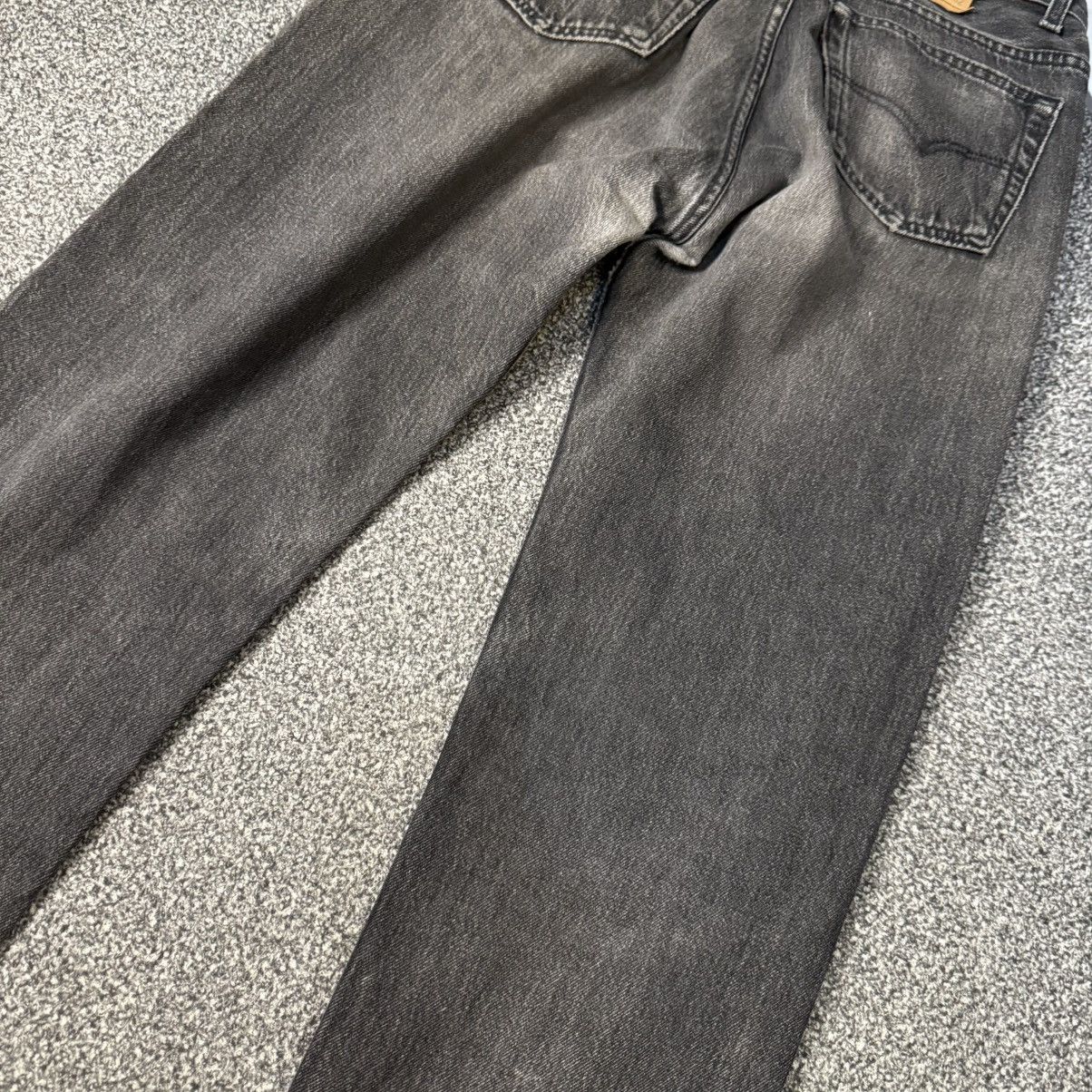 14th Addiction Vintage 90s Levis 501 Black Denim W31 Size US 31 - 10 Thumbnail