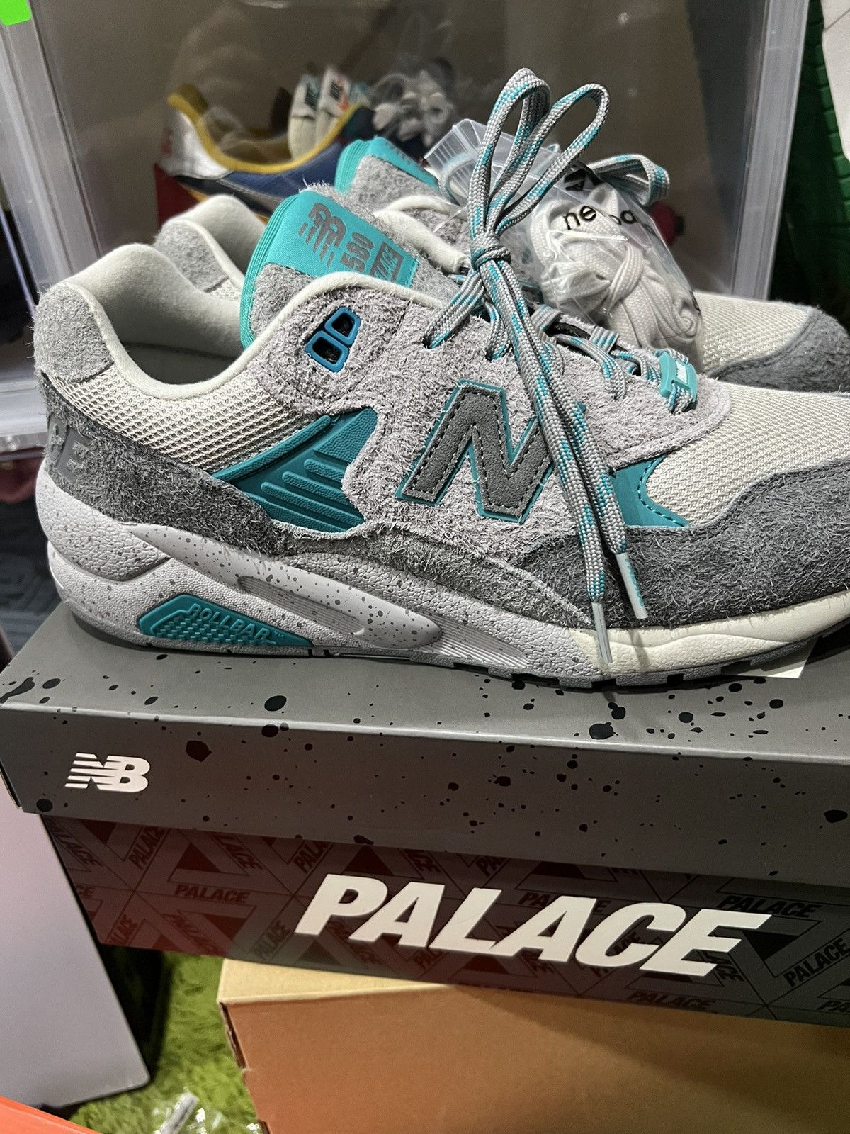 New Balance × Palace New balance 580 palace Size US 9.5 / EU 42-43 - 2 Thumbnail