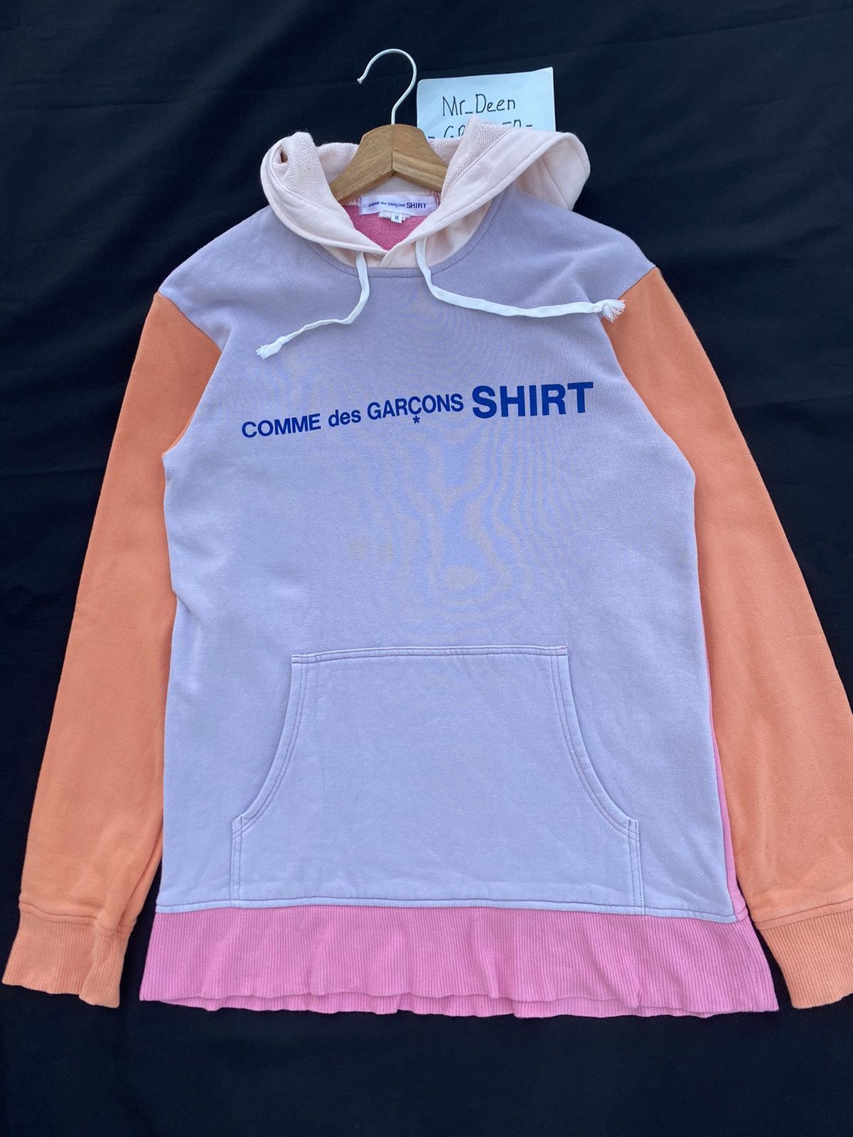 Comme des Garcons Rare Vintage COMME des GARCONS SHIRT Spellout Hoodie Size US M / EU 48-50 / 2 - 7 Thumbnail