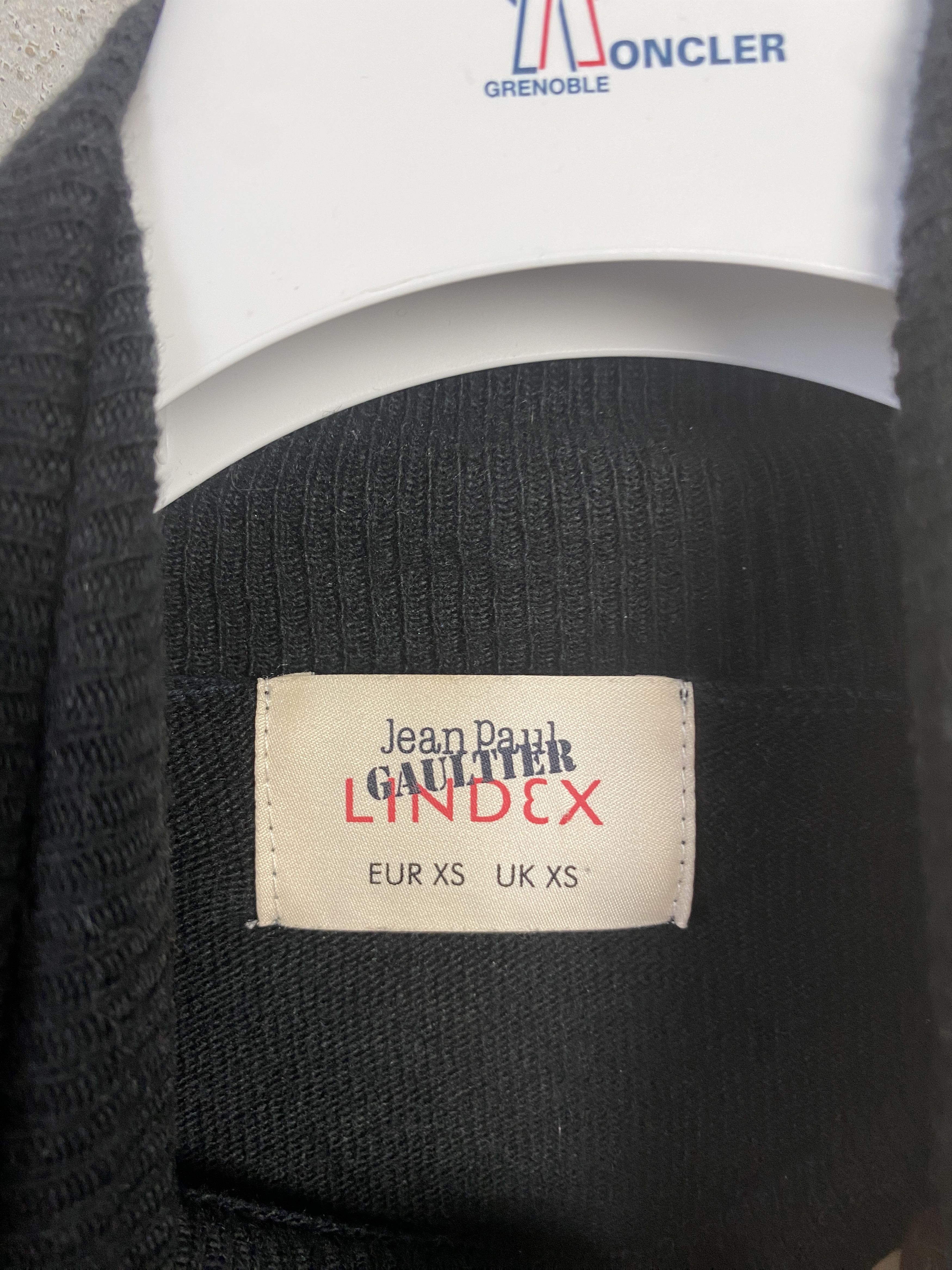 Jean Paul Gaultier Lindex x Jean Paul Gaultier zip-up sweater knitwear opium Size XS / US 0-2 / IT 36-38 - 3 Thumbnail