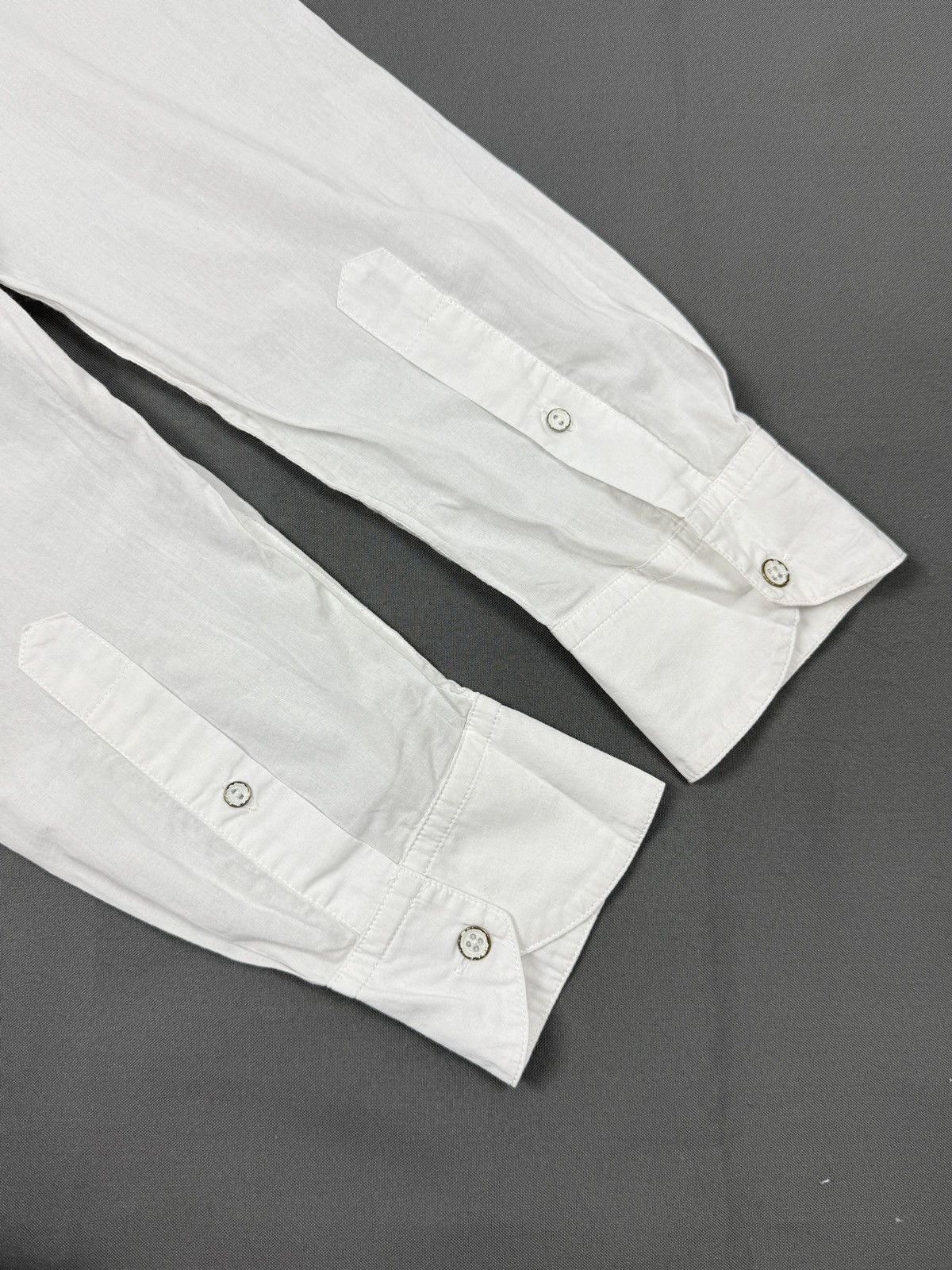Rag & Bone Rag&Bone New York White Sheer Button Down Shirt S Size S / US 4 / IT 40 - 7 Thumbnail