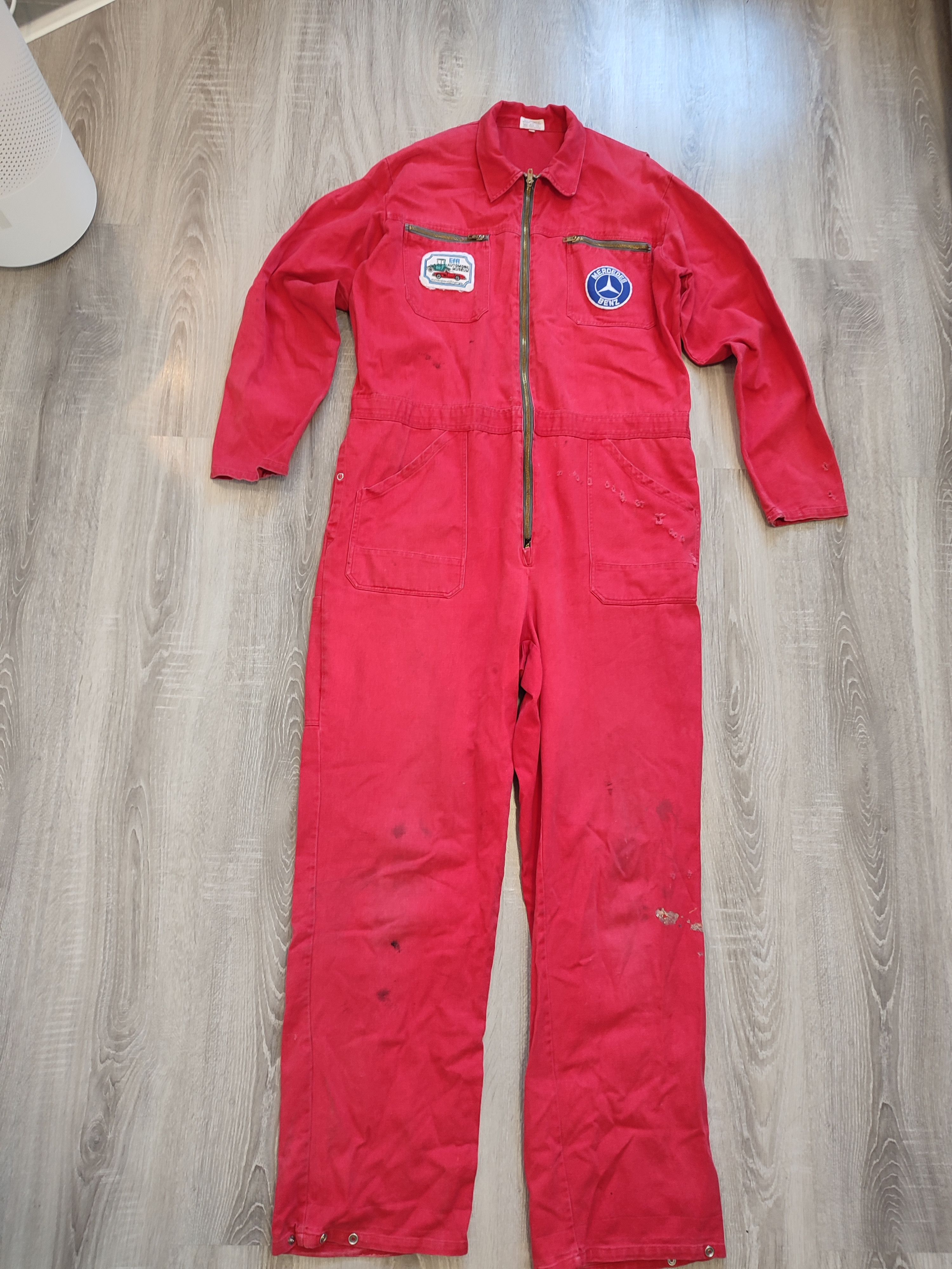 Mercedes-Benz Mercedes Benz SAR Vintage Racing Suit size 54 Size US 38 / EU 54 - 12 Thumbnail