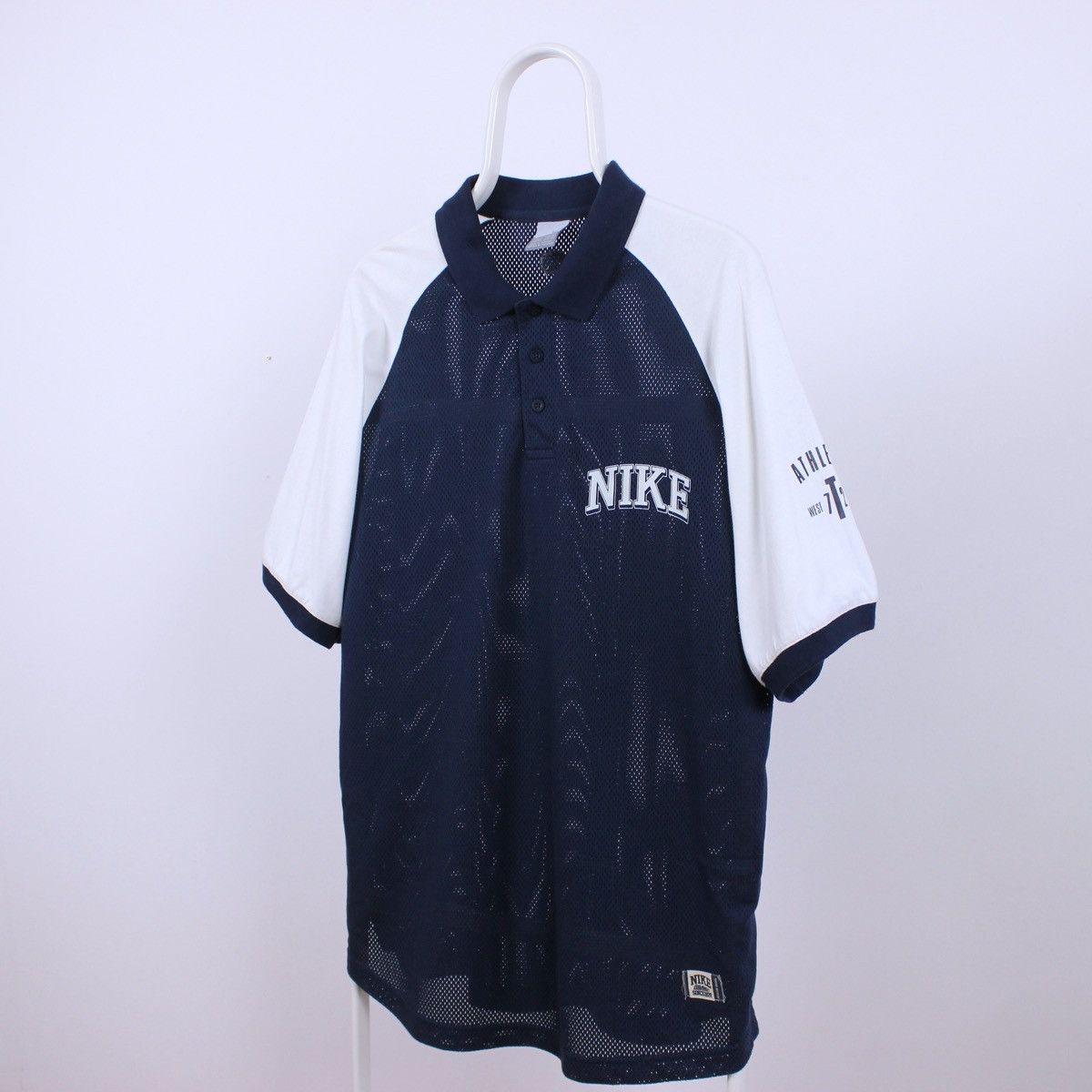 Nike Vintage Nike Polo Short Sleeve Size US XL / EU 56 / 4 - 2 Thumbnail