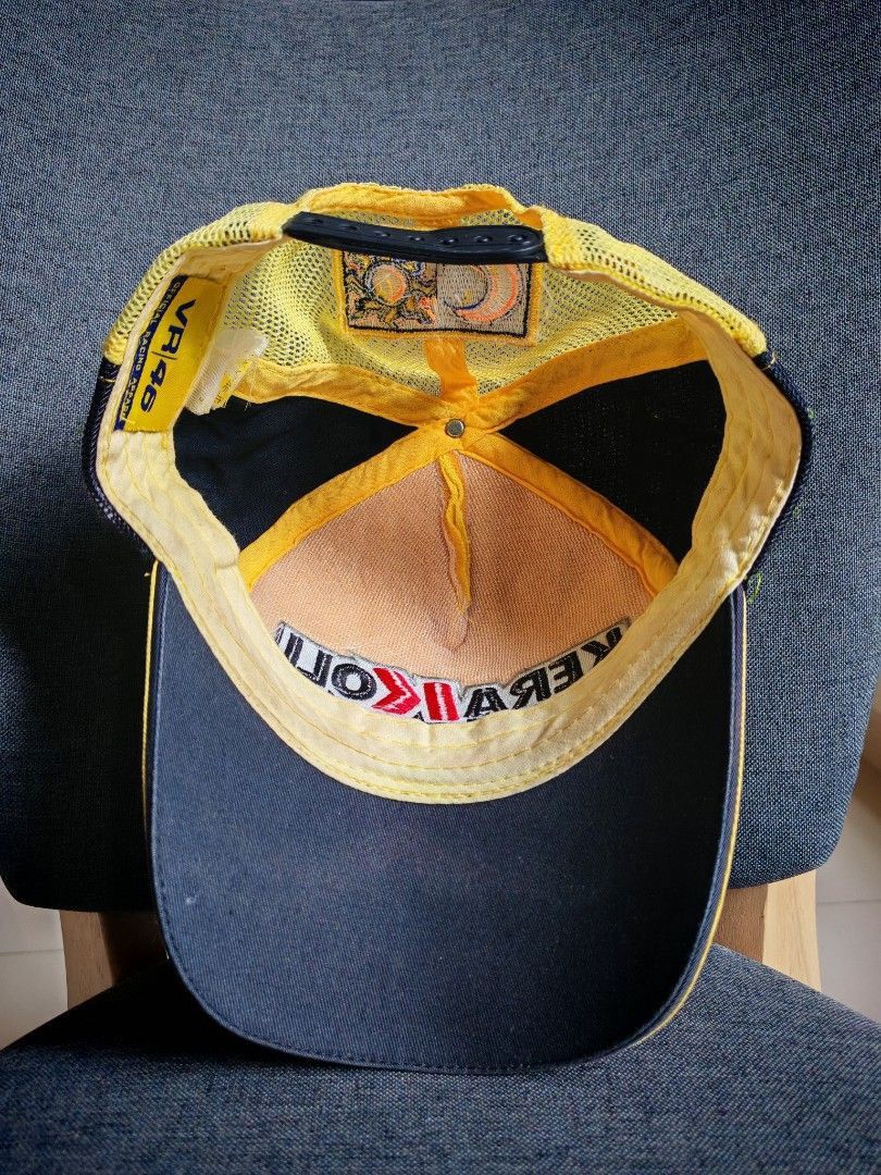 Vintage Vintage Valentino Rossi VR46 “The Doctor” Racing Cap 00s Size ONE SIZE - 2 Thumbnail