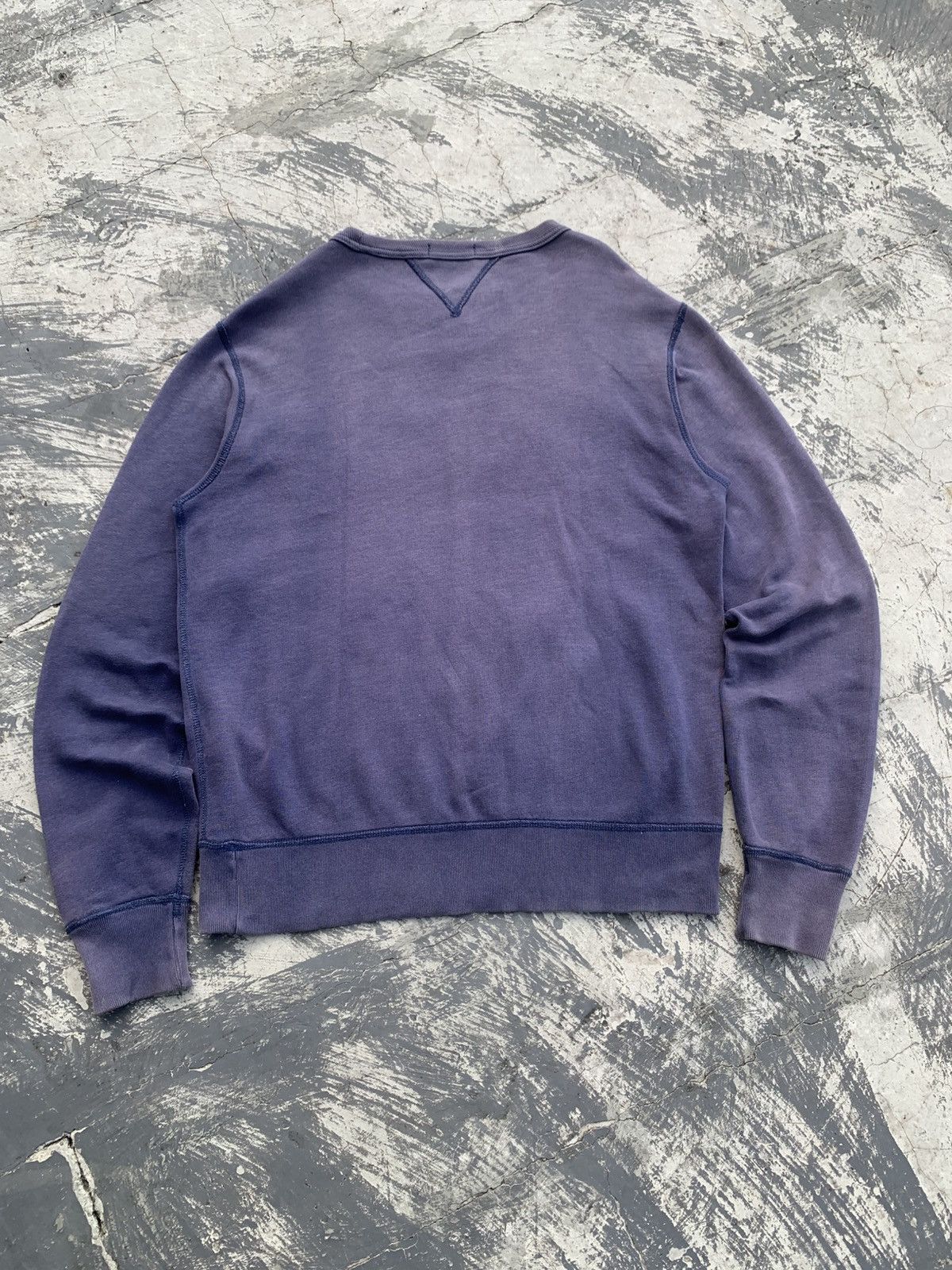 Polo Ralph Lauren Vtg Double V Polo Ralph Laurent Crewneck Grunge Size US M / EU 48-50 / 2 - 2 Thumbnail