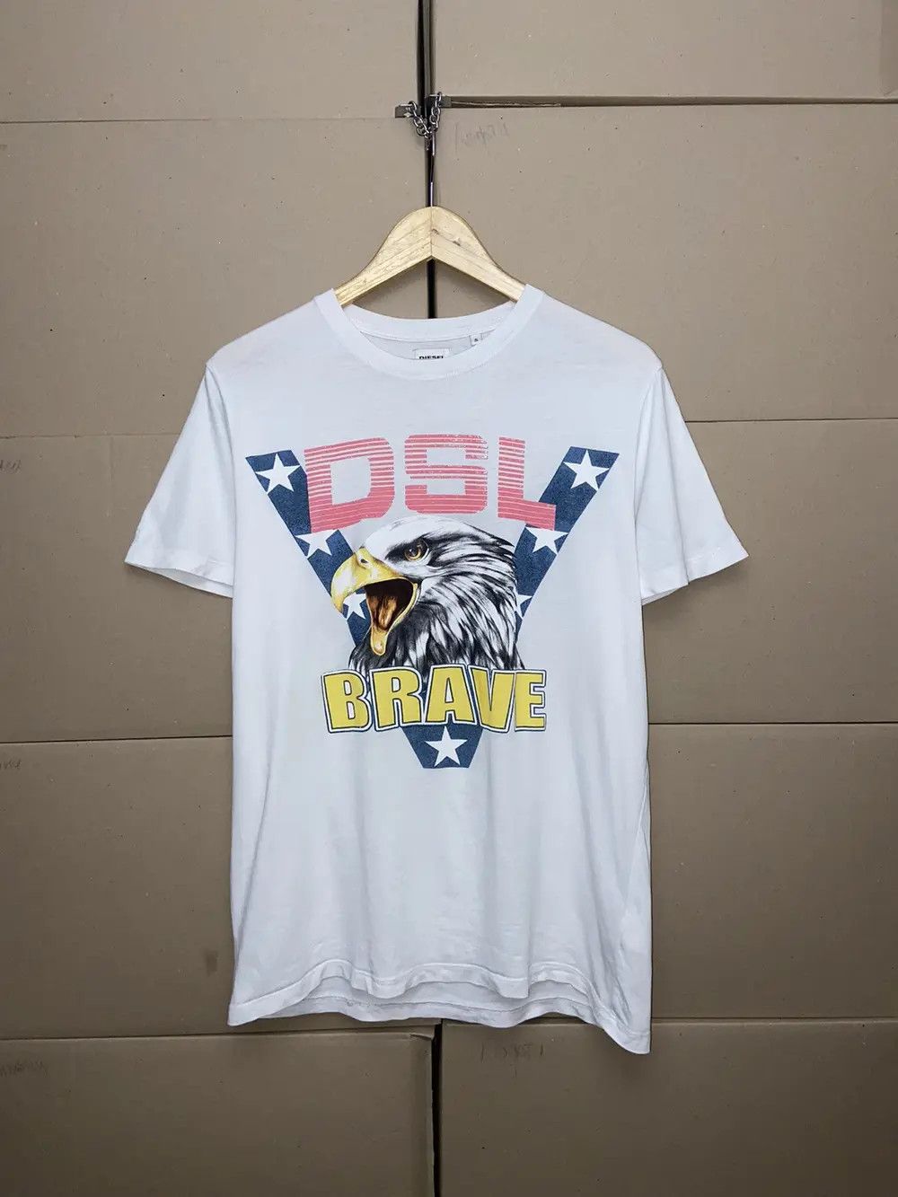 Diesel 🦅RARE VINTAGE DIESEL USA TEE T SHIRT Y2K DRIP AMERICA SKATE Size US S / EU 44-46 / 1 - 1 Thumbnail