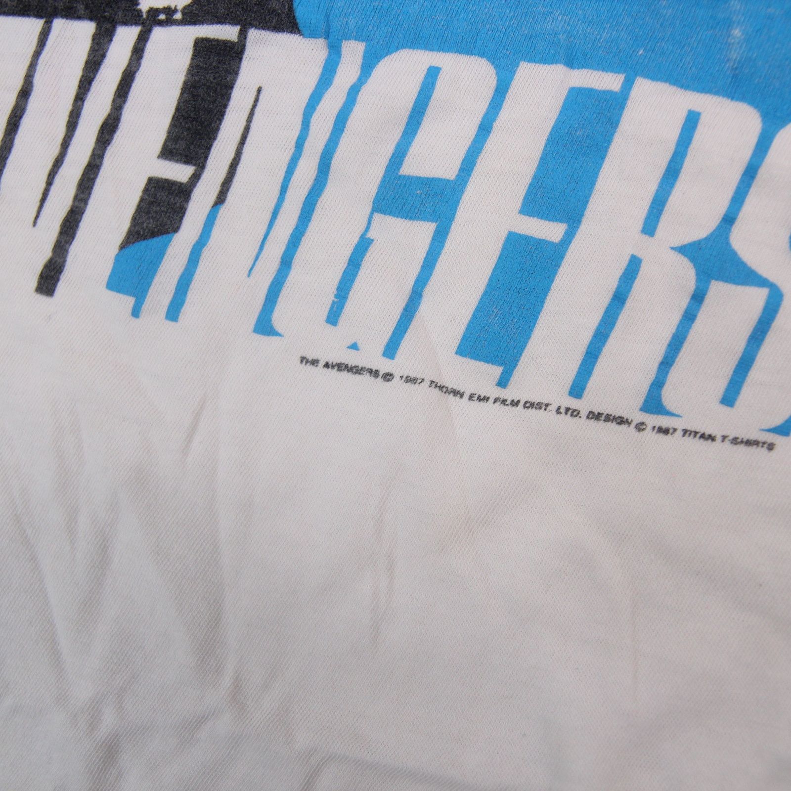 Vintage 1987 The Avengers Graphic T Shirt