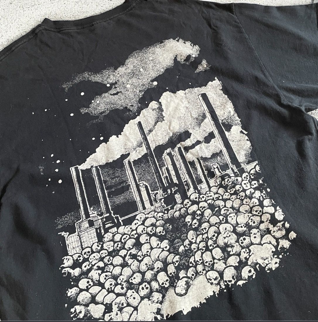 Japanese Brand × Vintage Vintage merch gildan t-shirt scumpulse skulls horror anarchy Size US XL / EU 56 / 4 - 5 Thumbnail