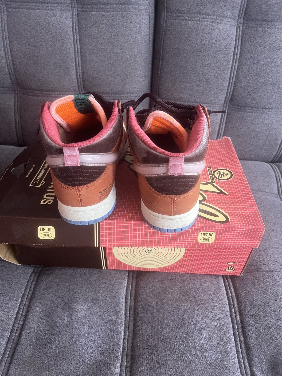 Nike × Social Status Nike dunk mid x social status ‘chocolate milk’ Size US 11 / EU 44 - 4 Thumbnail