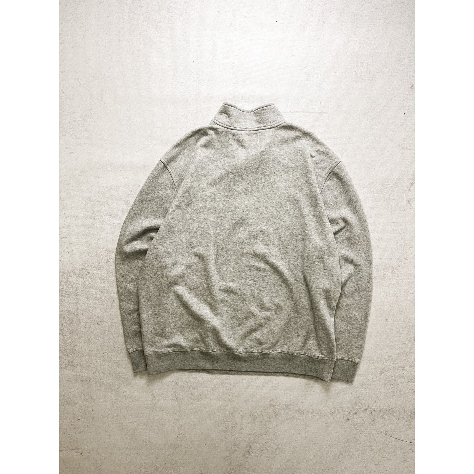 Nautica Vintage 90s Nautica Grey 1/4 Zip Sweatshirt - Men's 2XL Size US XXL / EU 58 / 5 - 2 Thumbnail