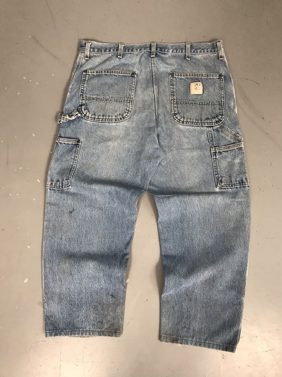 Carhartt × Vintage Carhartt double knee B73 DST Denim Size US 37 - 7 Thumbnail