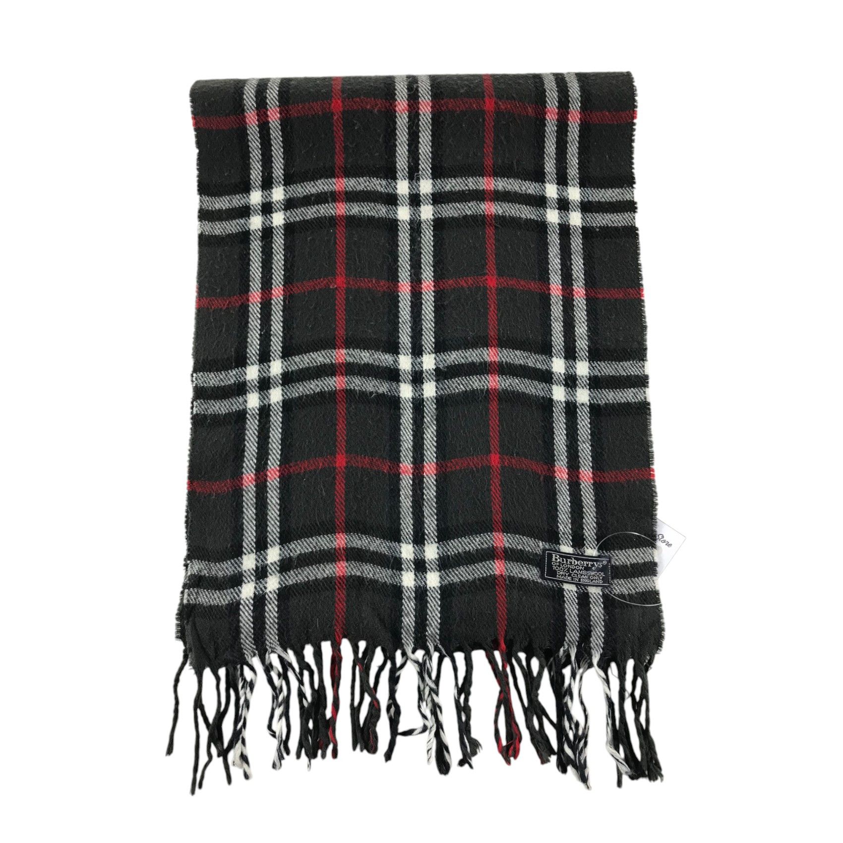 Burberry × Vintage Burberry Scarf / Muffler / Neckwear - WW3055 Size ONE SIZE - 2 Thumbnail
