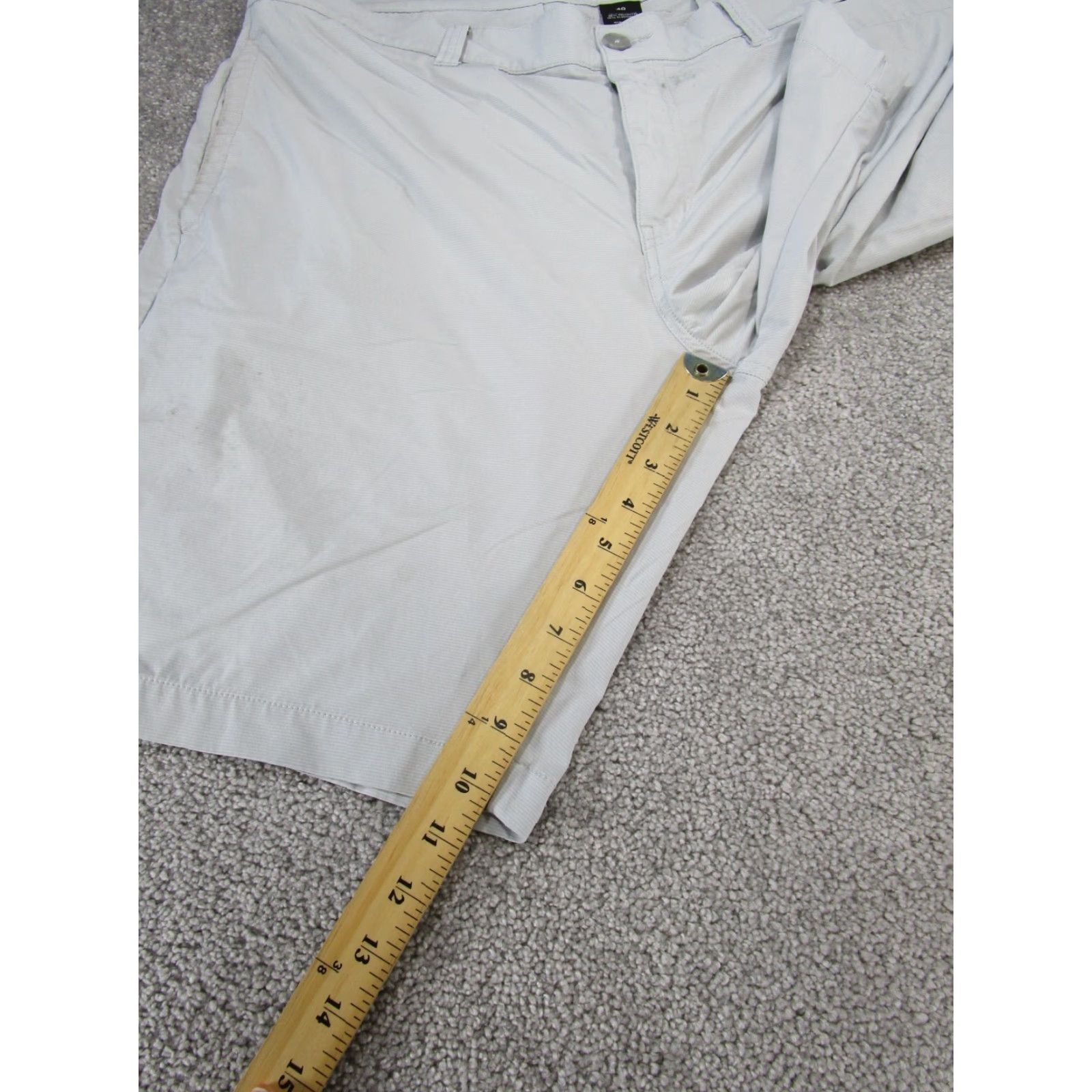 TravisMathew Travis Mathew Shorts Mens 40 Light Gray Lightweight Performance Golf Size US 40 / EU 56 - 6 Thumbnail