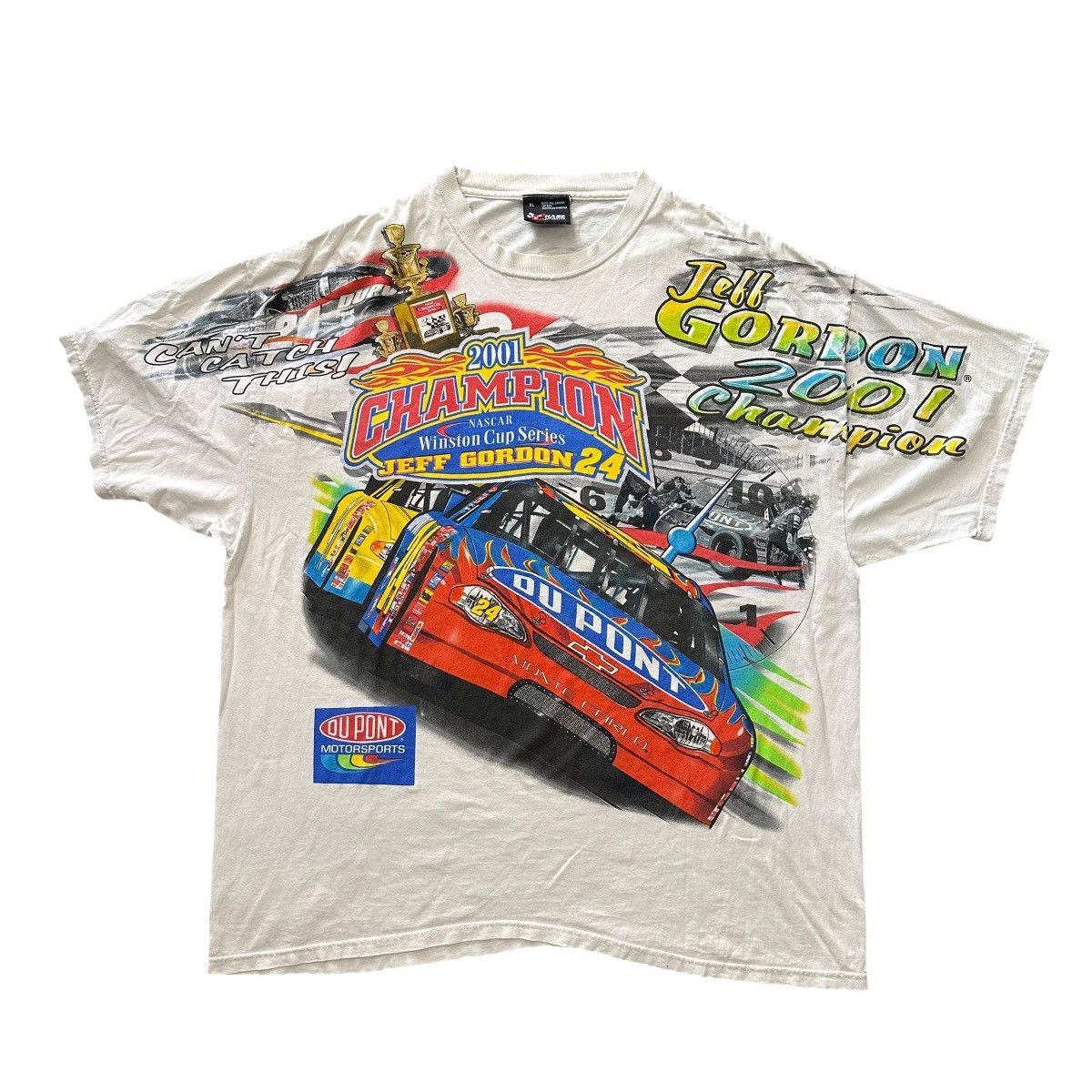 Chase Authentics Chase authentic Jeff Gordon 2006 AOP Nascar graphic tshirt Size US XL / EU 56 / 4 - 1 Thumbnail
