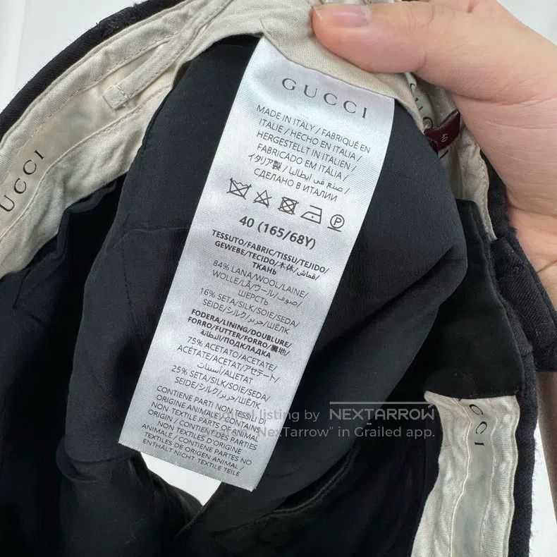 Gucci Gucci 25 new black wool shorts Size 26" / US 2 / IT 38 - 7 Thumbnail