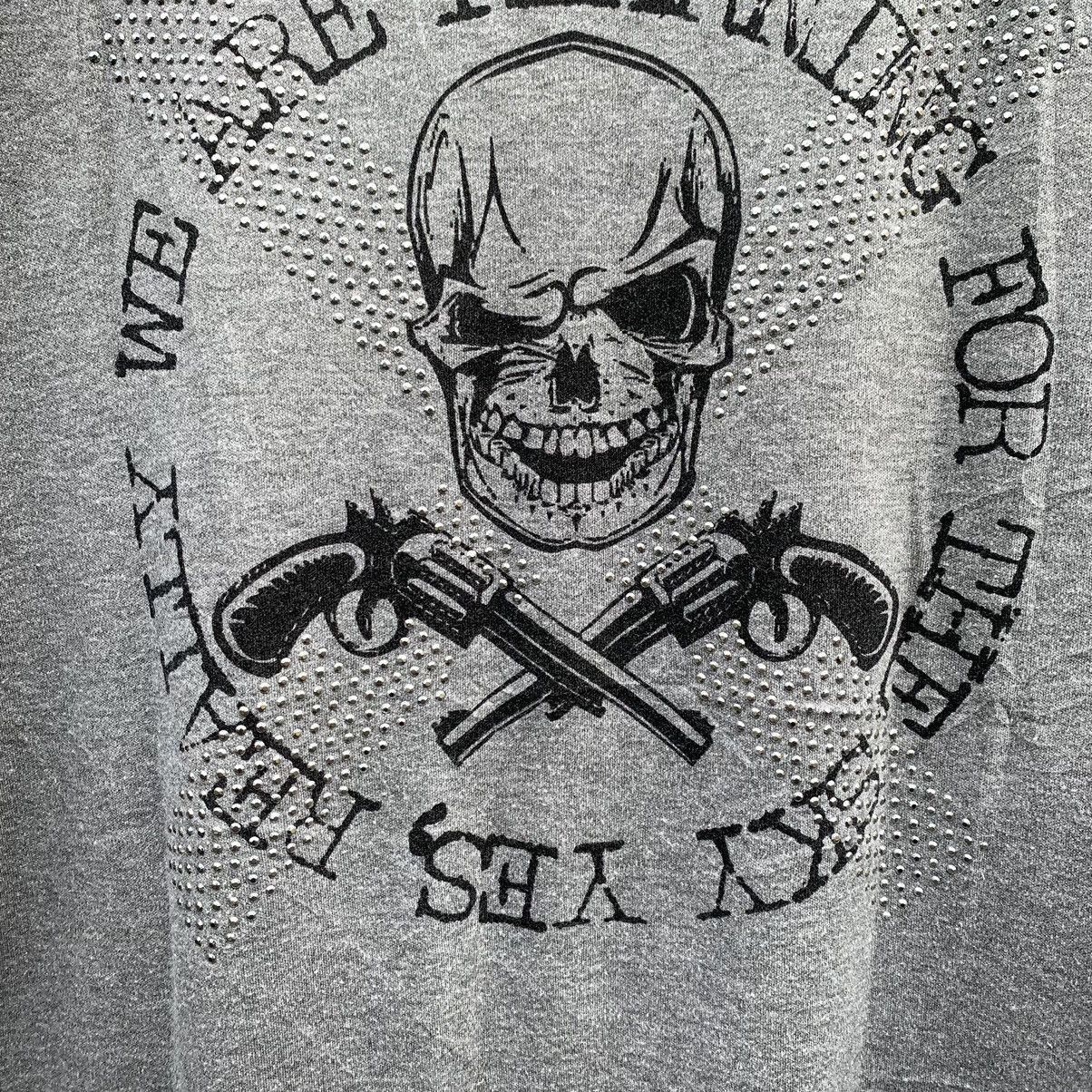 Japanese Brand JAPANESE GOTHIC POEM SKULL WITHOUT MEET TSHIRT PUNK STYLE Size US M / EU 48-50 / 2 - 5 Thumbnail