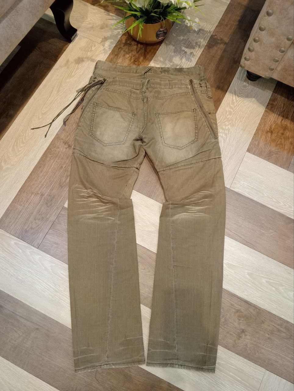 PPFM VINTAGE PPFM JAPAN DOUBLE WAIST CARGO-STYLE DENIM PANTS Size US 32 / EU 48 - 9 Thumbnail