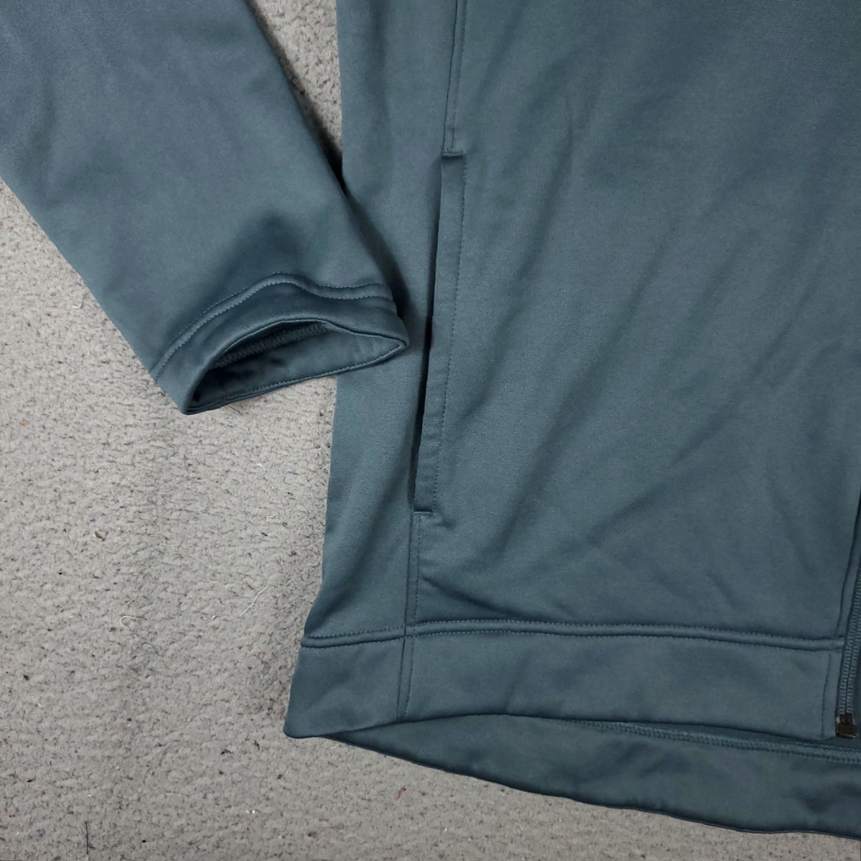 Nike Nike Hoodie Mens Large Blue Full Zip Sweatshirt Jacket Elite Swoosh Logo Size US L / EU 52-54 / 3 - 4 Thumbnail