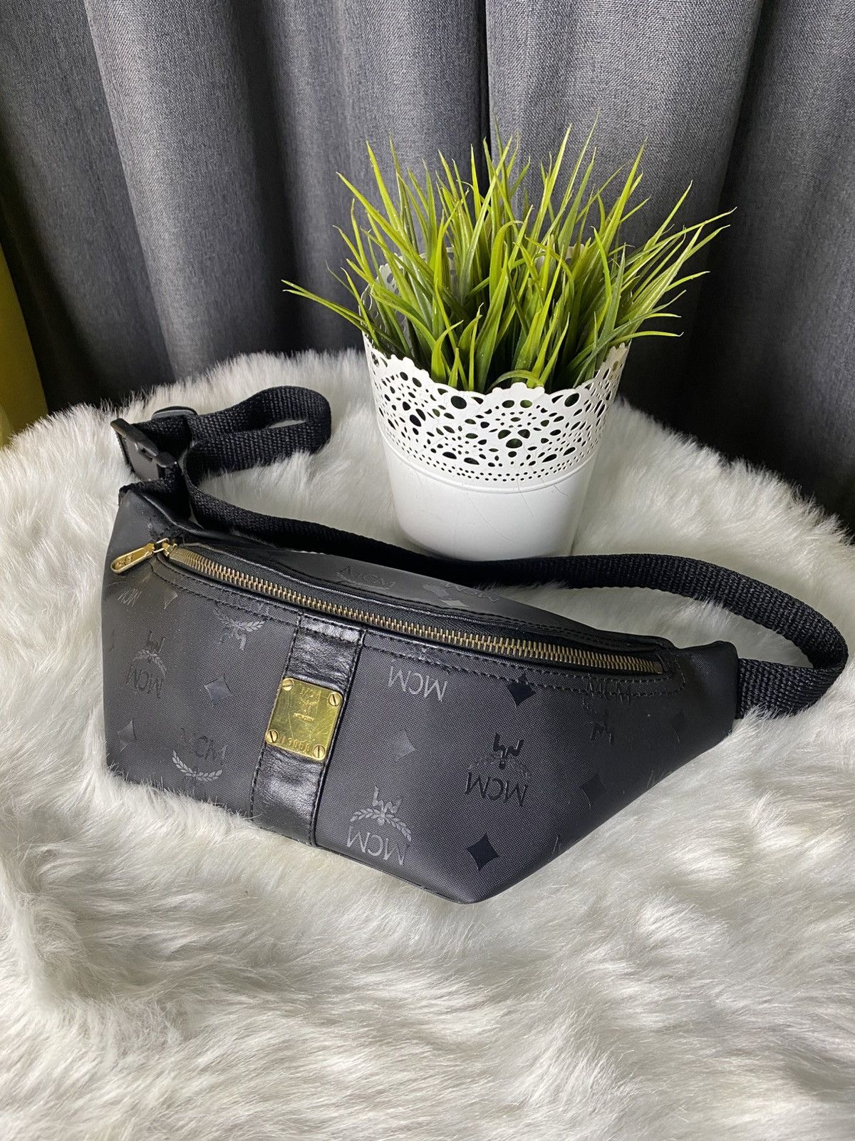 MCM Waist Bag MCM Monogram Size ONE SIZE - 1 Thumbnail
