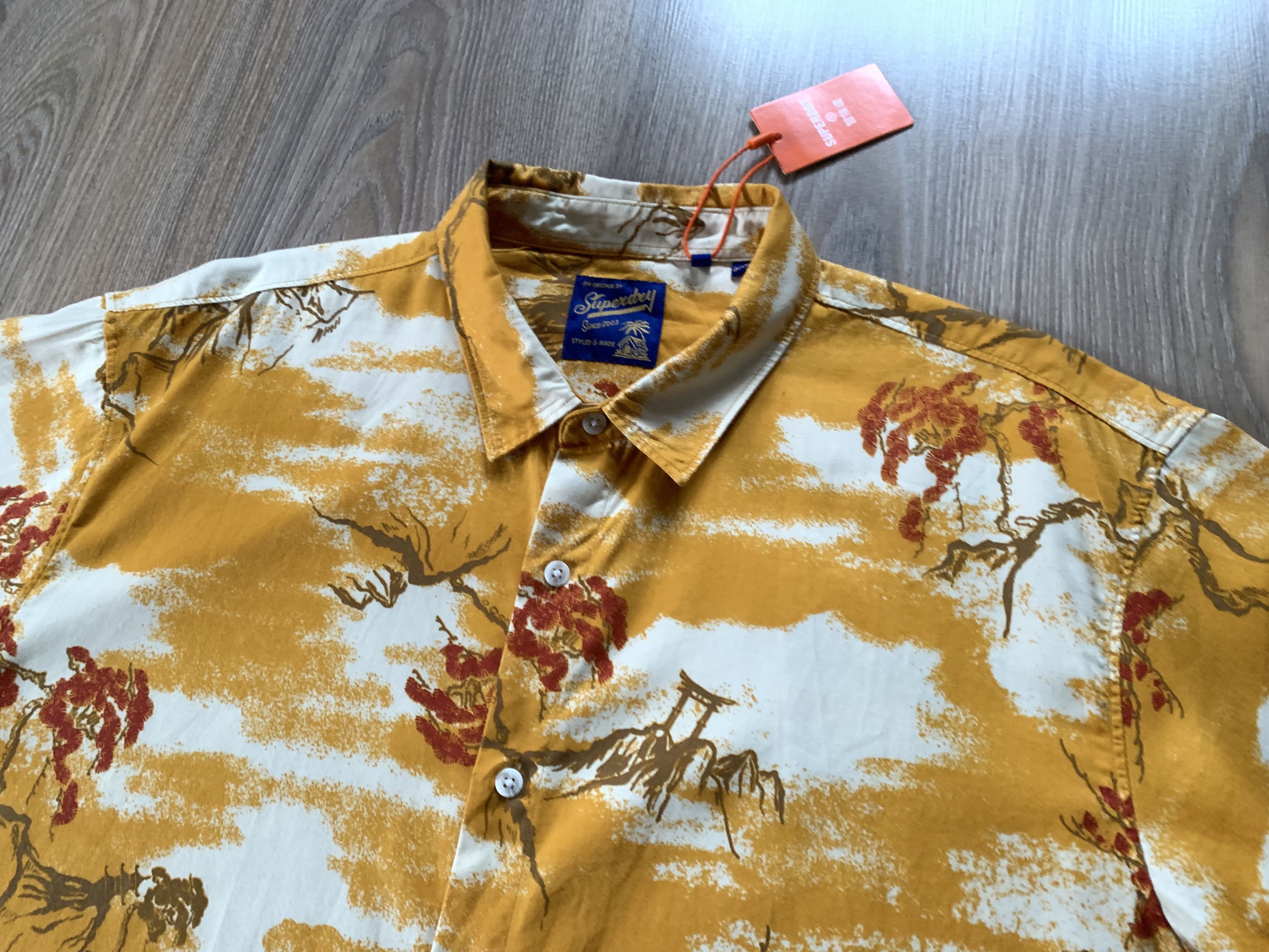 Japanese Brand × Superdry Superdry Cotton Short Sleeve Hawaiian Shirt Size US XXL / EU 58 / 5 - 4 Thumbnail