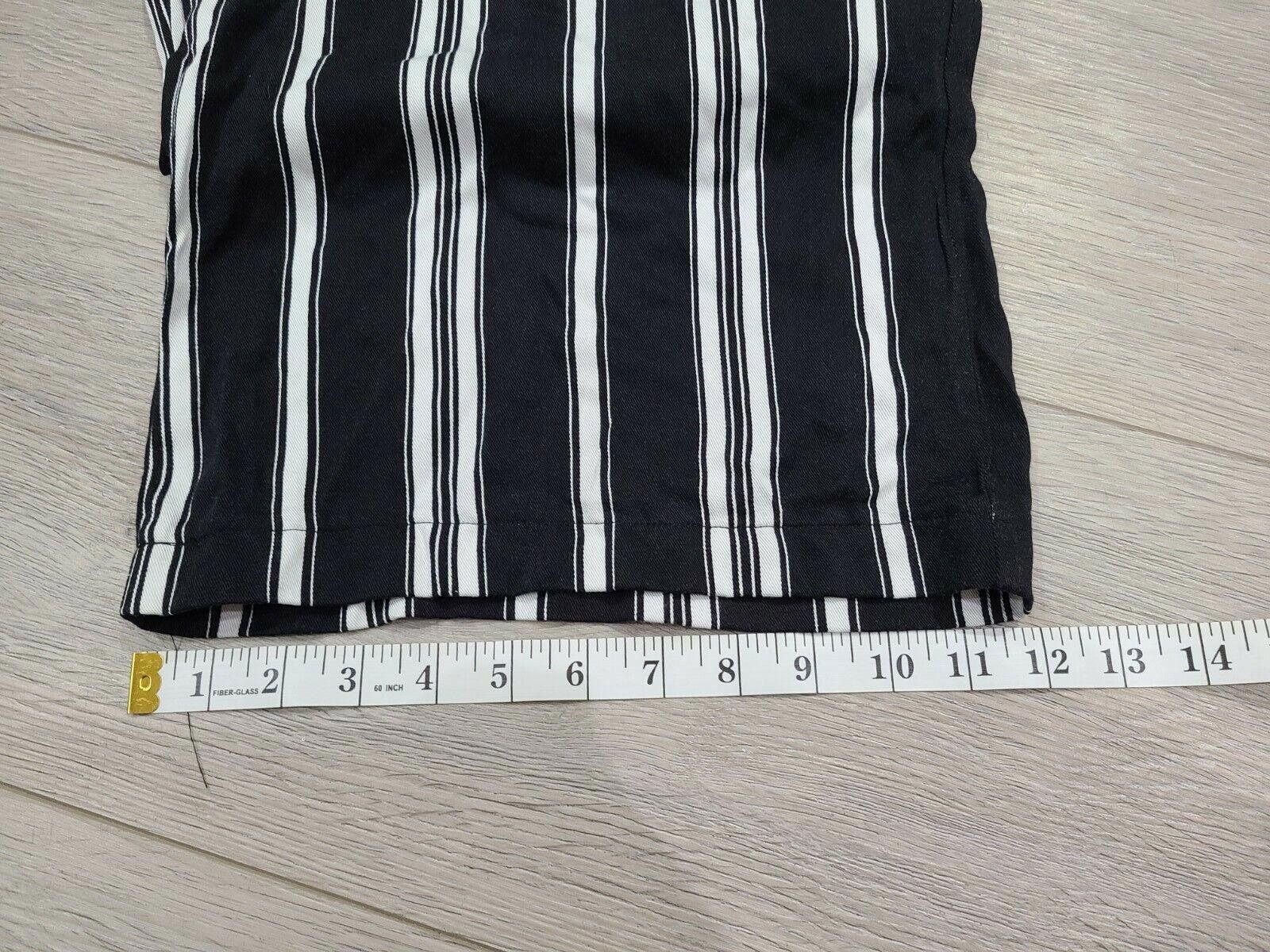 Designer Wild Fable Romper Jumpsuit Large Black Low Cut Wide Leg Size 36" / US 14 / IT 50 - 8 Thumbnail