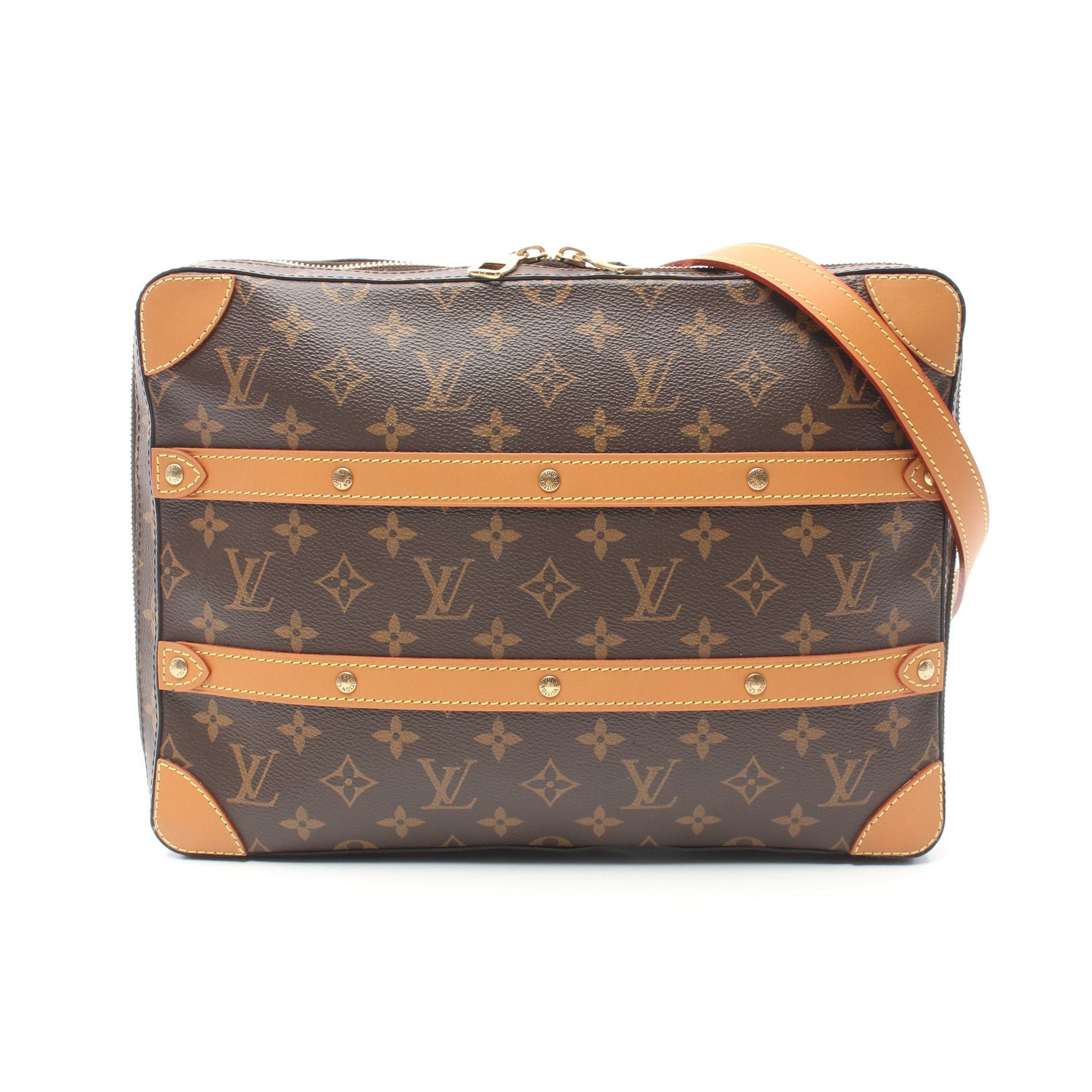 Louis Vuitton Louis Vuitton Soft Trunk Messenger Mm Monogram Legacy Shoulder Bag Leather Brown Size ONE SIZE - 1 Thumbnail