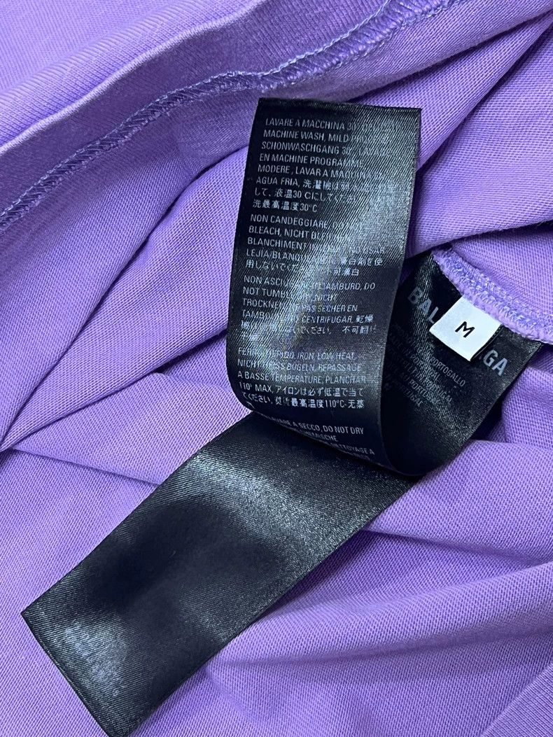 Balenciaga Emblem Short Sleeve, Lavender M
