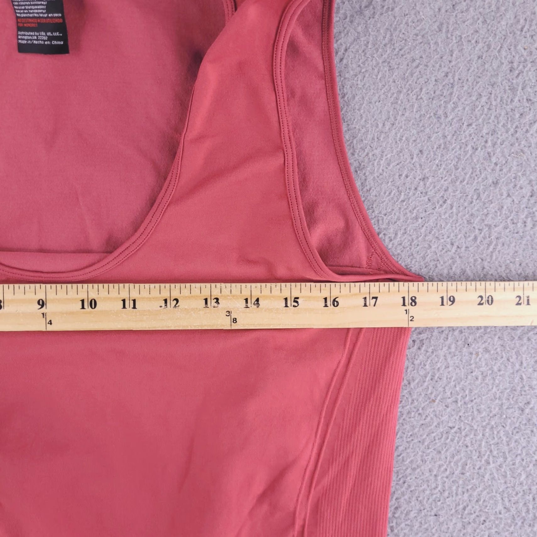 Mango Crivit Shirt Womens XL Tank Pink Orange Mango Sports Running Jogging Activewear Size XL / US 12-14 / IT 48-50 - 5 Thumbnail