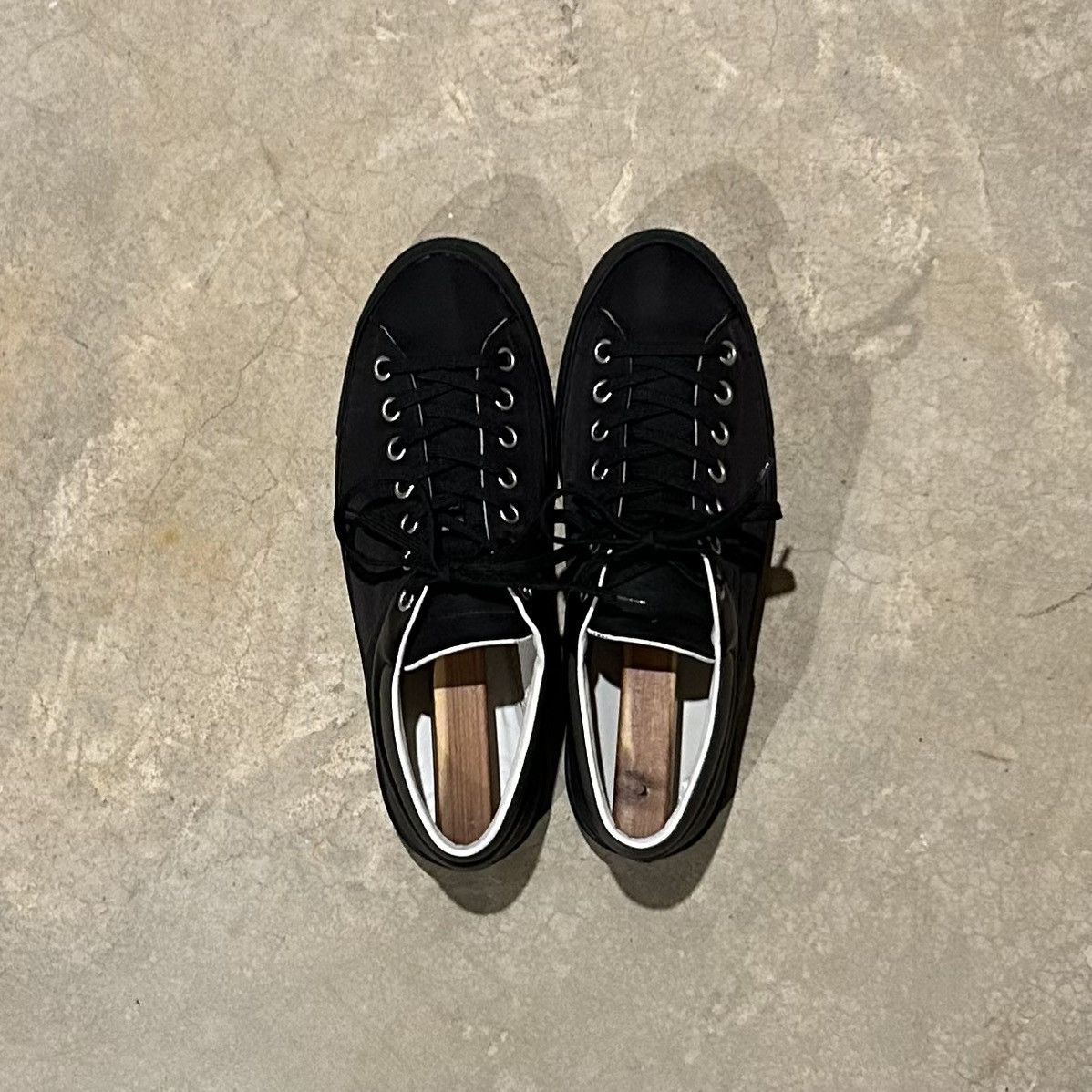 Designer × Louis Vuitton Louis Vuitton Nylon Graphite Damier Leather Sneakers US 8.5 Size US 8.5 / EU 41-42 - 13 Thumbnail