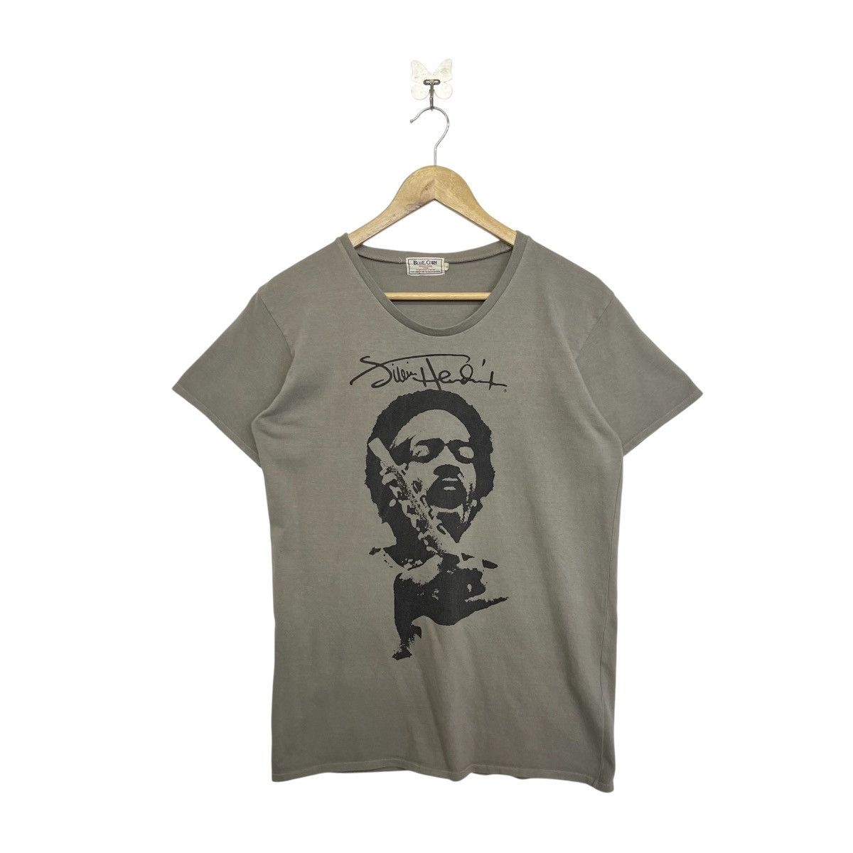 Jimi Hendrix Blue Corn featured Jimi Hendrix Graphic Tshirt Size US L / EU 52-54 / 3 - 1 Thumbnail