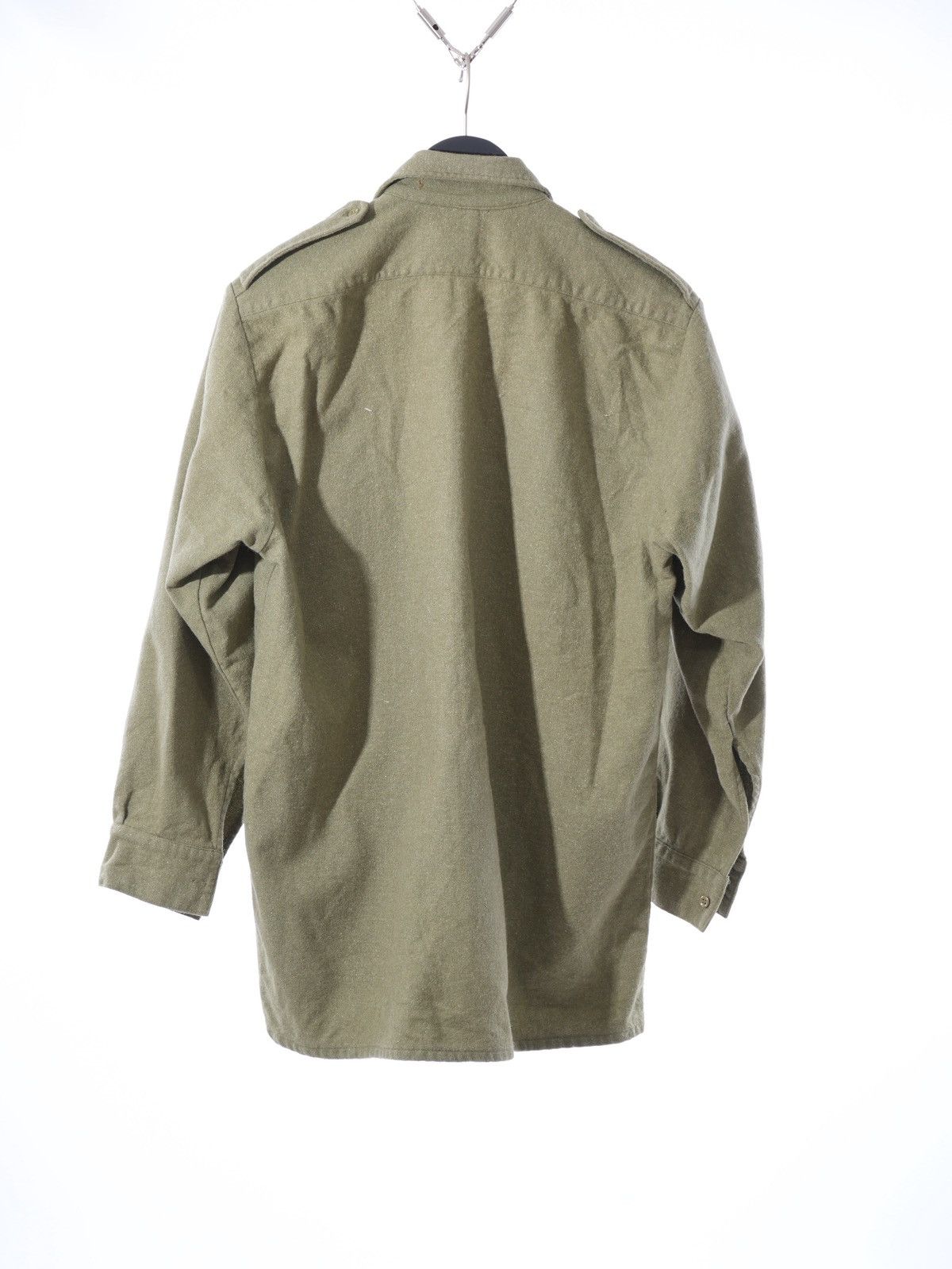 Other Vintage Military Ladybird Belfast Olive Wool Shirt Size L Size US L / EU 52-54 / 3 - 5 Thumbnail