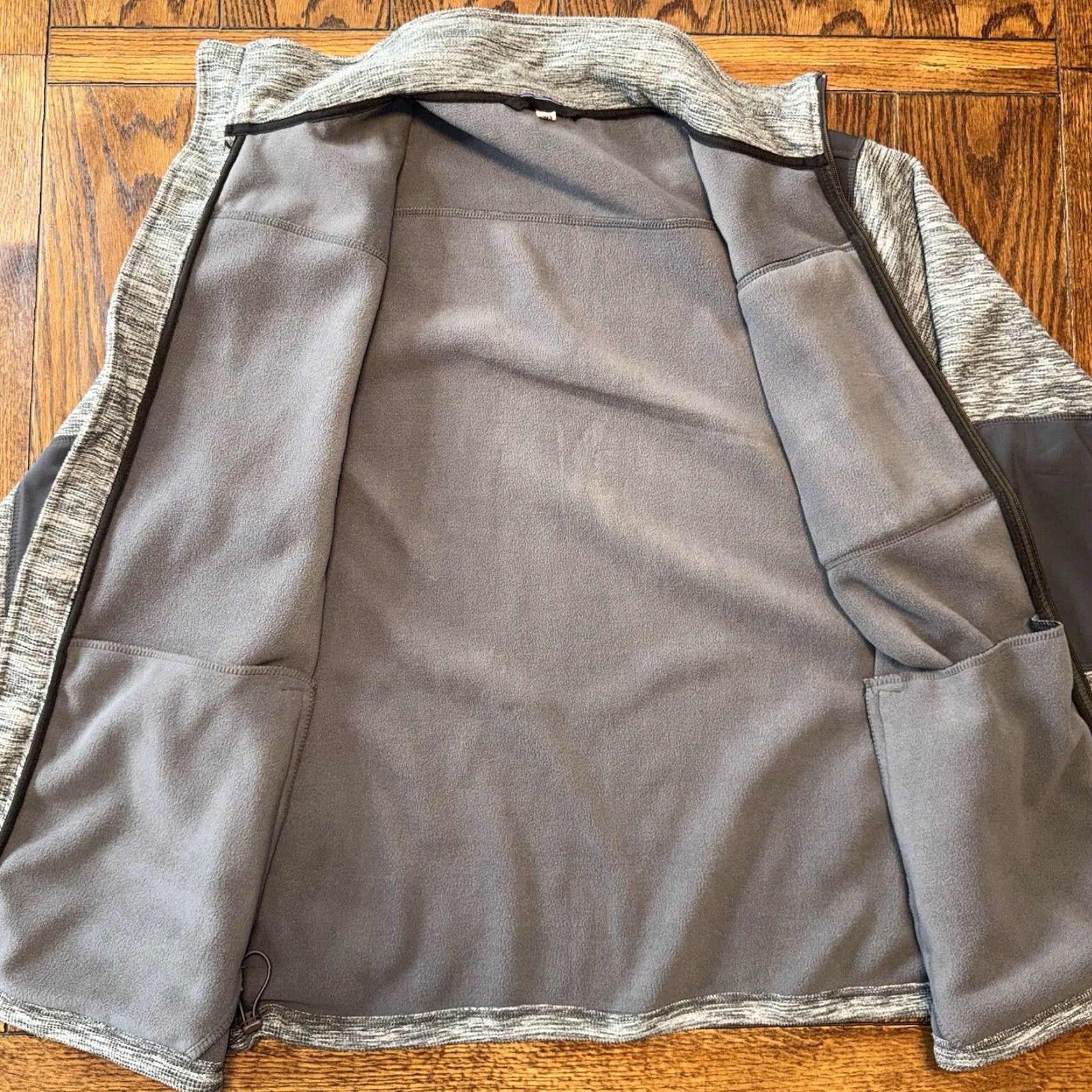 Vintage Low Country Livin Men's XXL Gray Fleece Full Zip Jacket Pockets Size US XXL / EU 58 / 5 - 5 Thumbnail